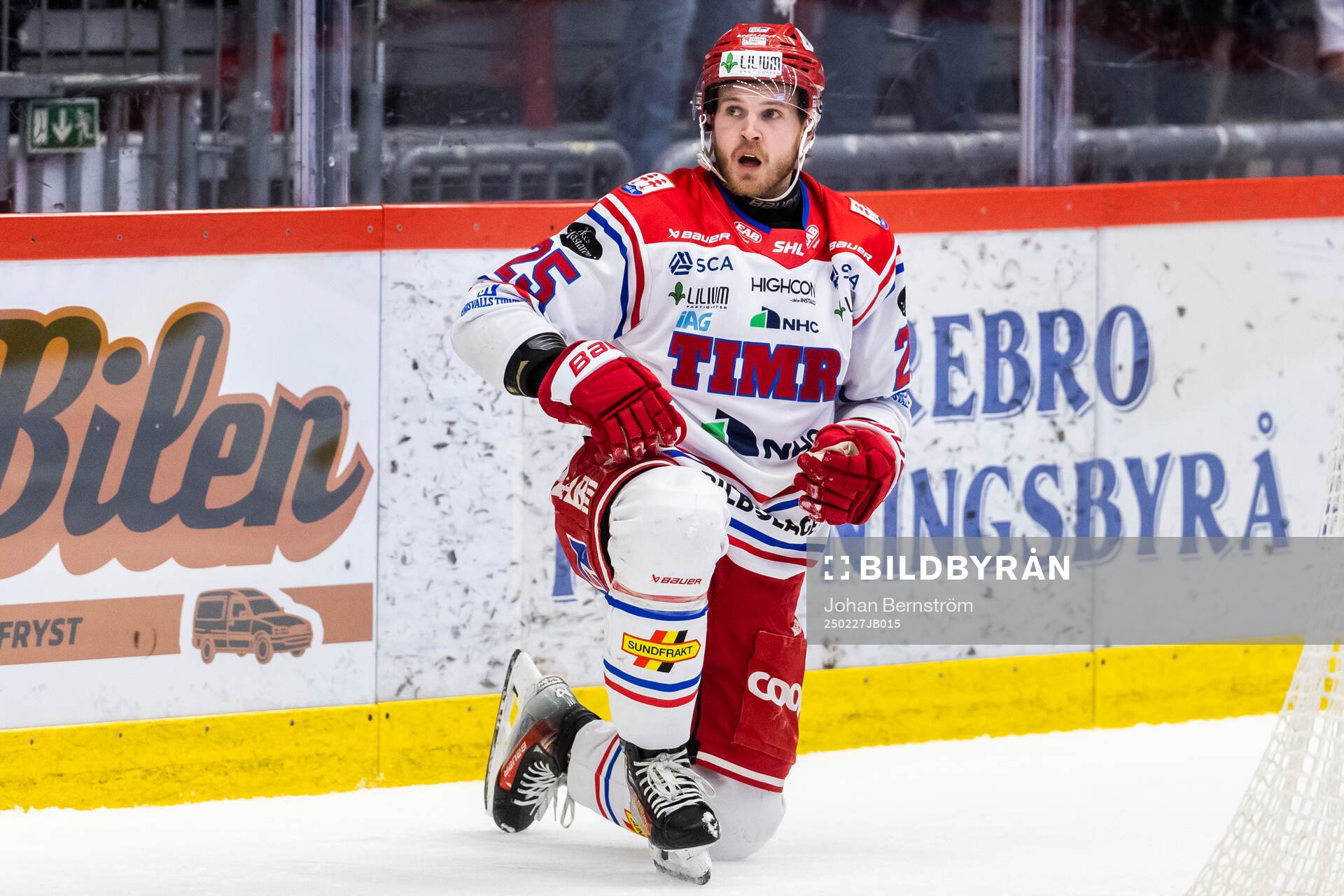 Timrås Linus Nässén deppar