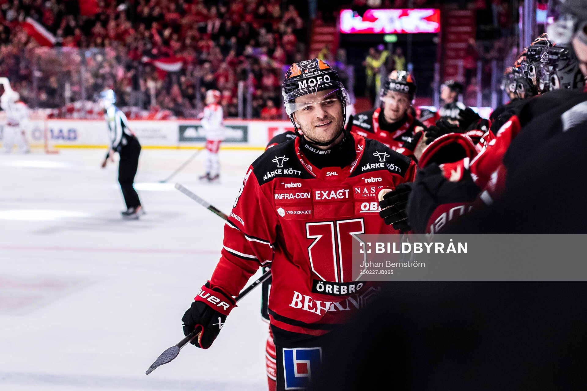 Örebros Ruben Rafkin jublar vid 3-2
