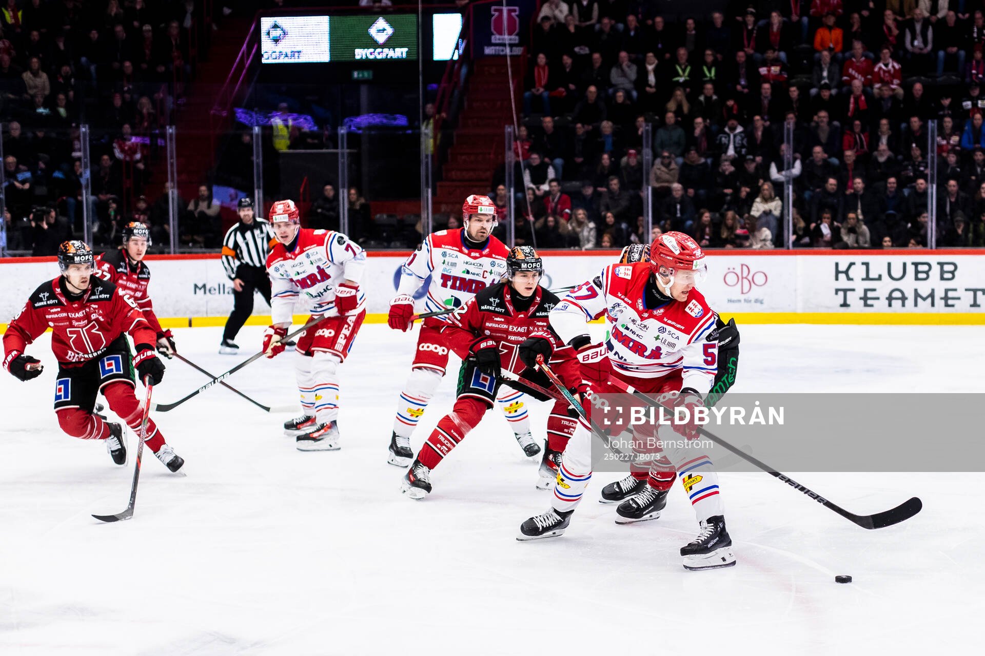 Örebros Noah Steen och Timrås Anton Wedin
