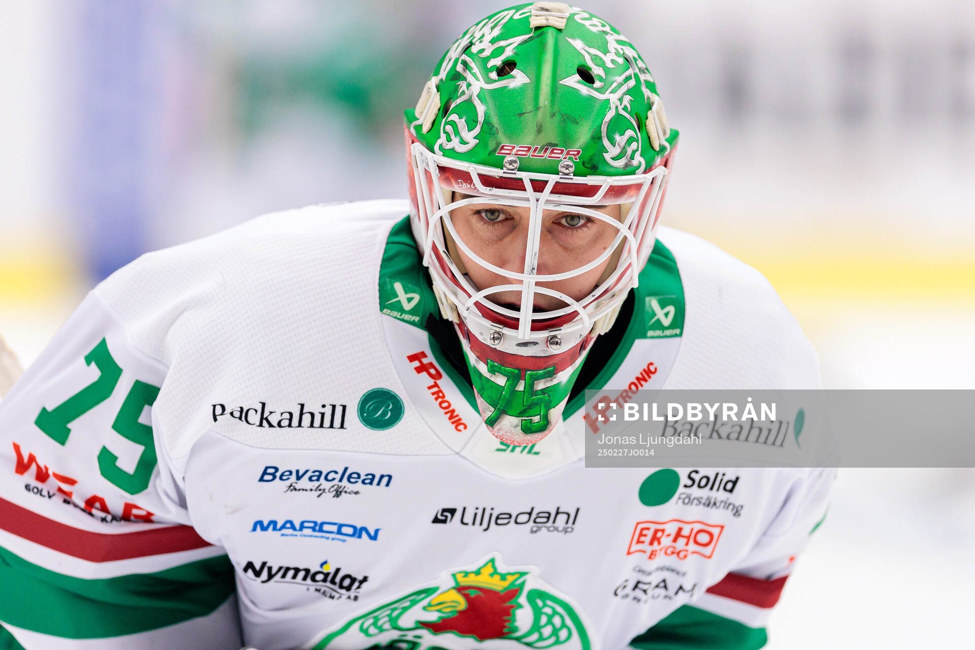 Rögles målvakt Arvid Holm