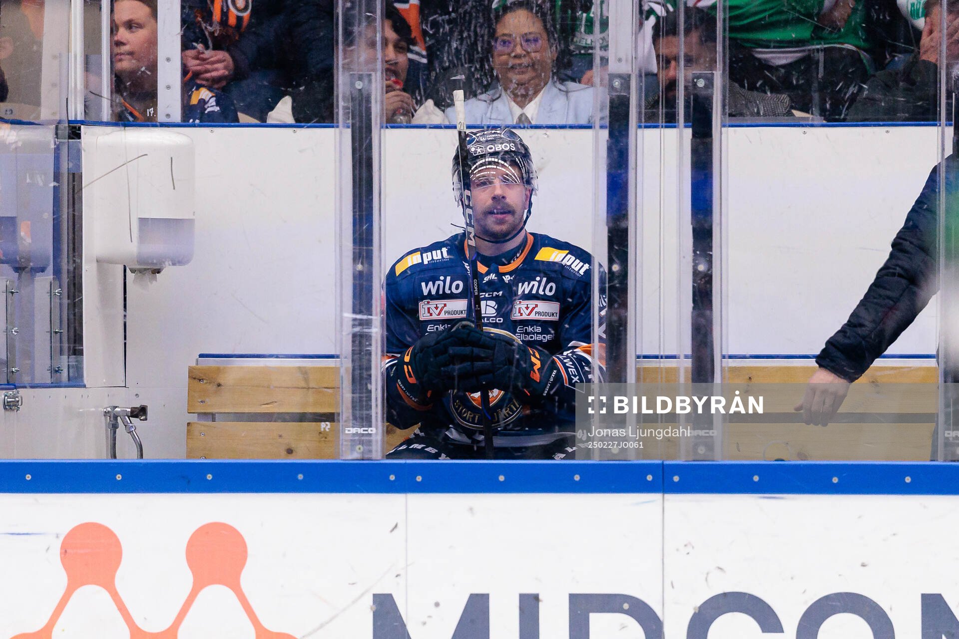 Växjös Brian Cooper i utvisningsbåset
