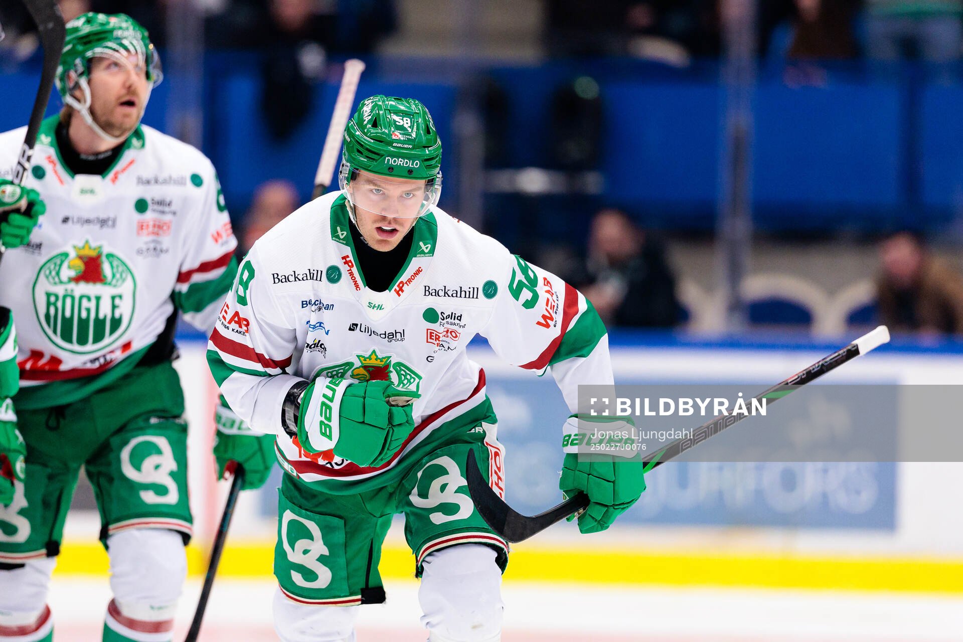 Rögles Filip Johansson jublar