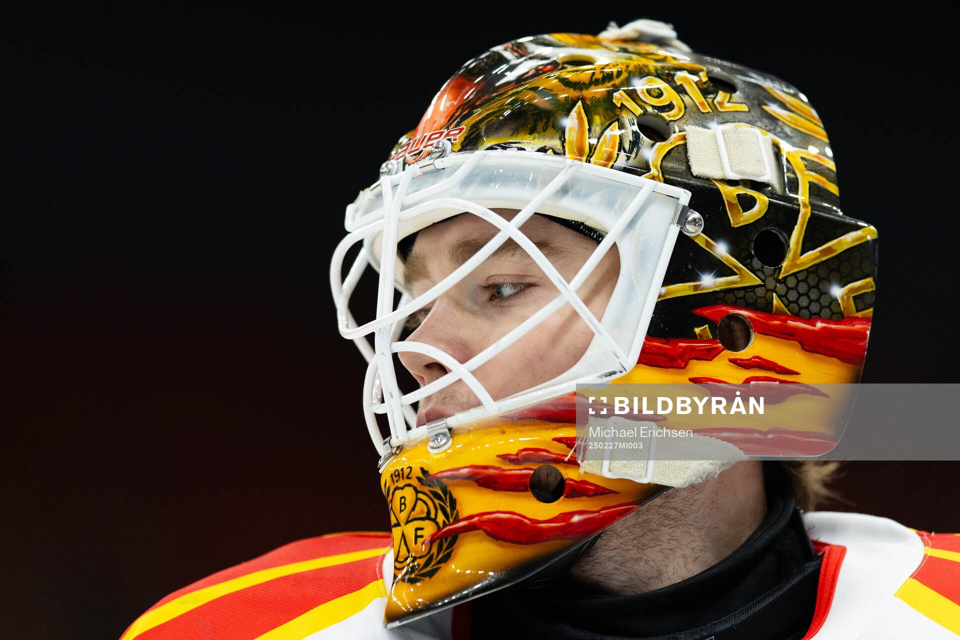 Brynäs målvakt Erik Källgren