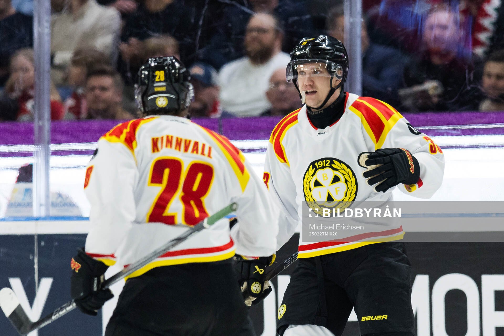 Brynäs Jakob Silfverberg jublar