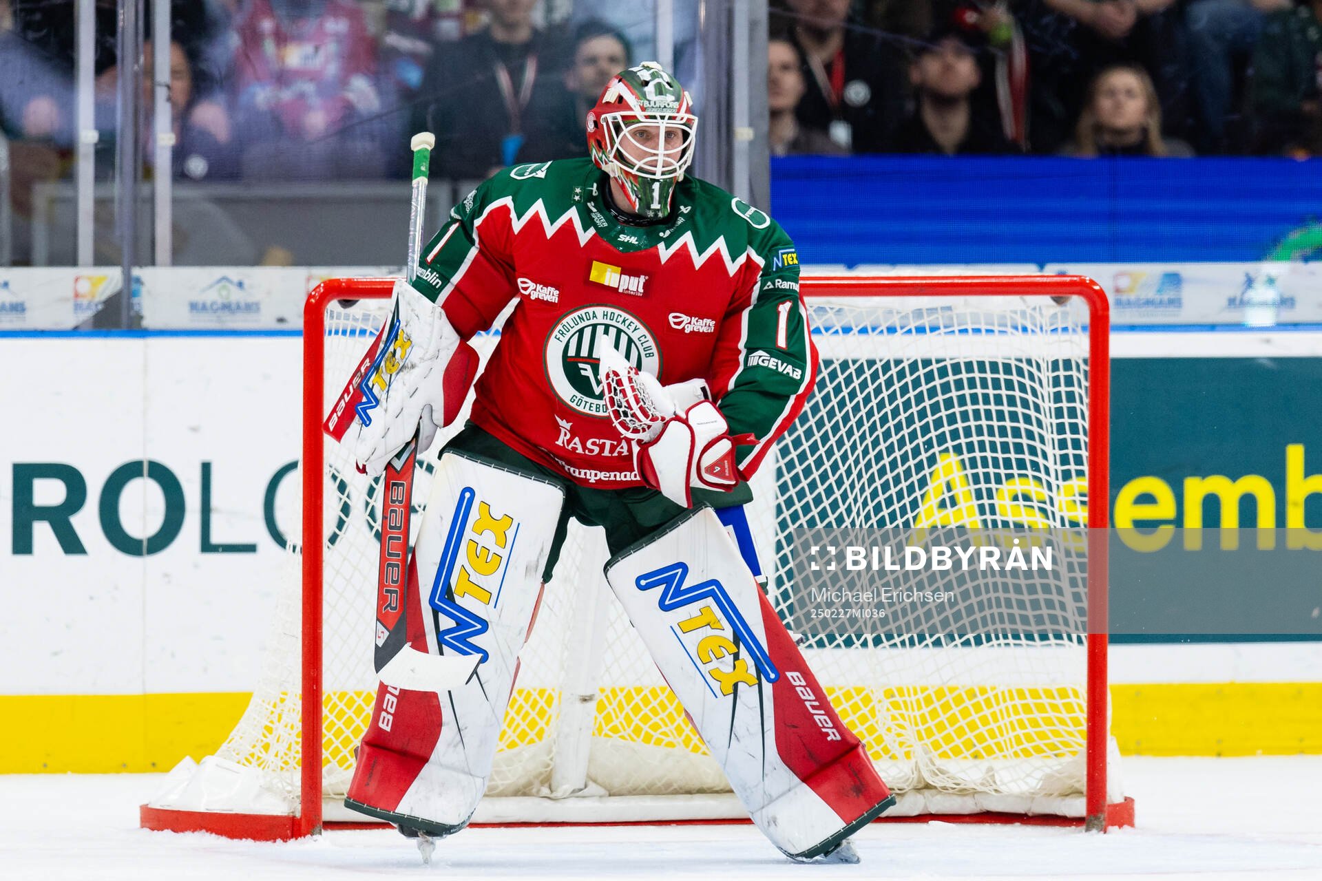 Frölundas målvakt Lars Johansson