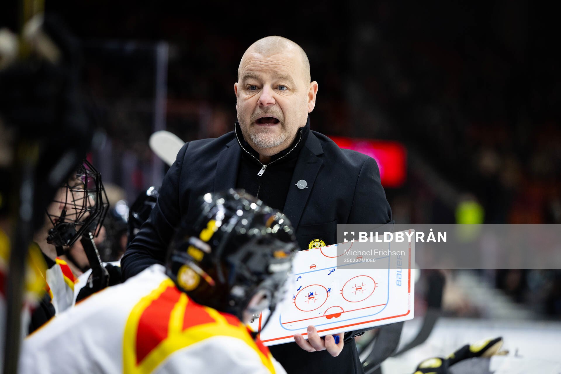 Brynäs tränare Niklas Gällstedt