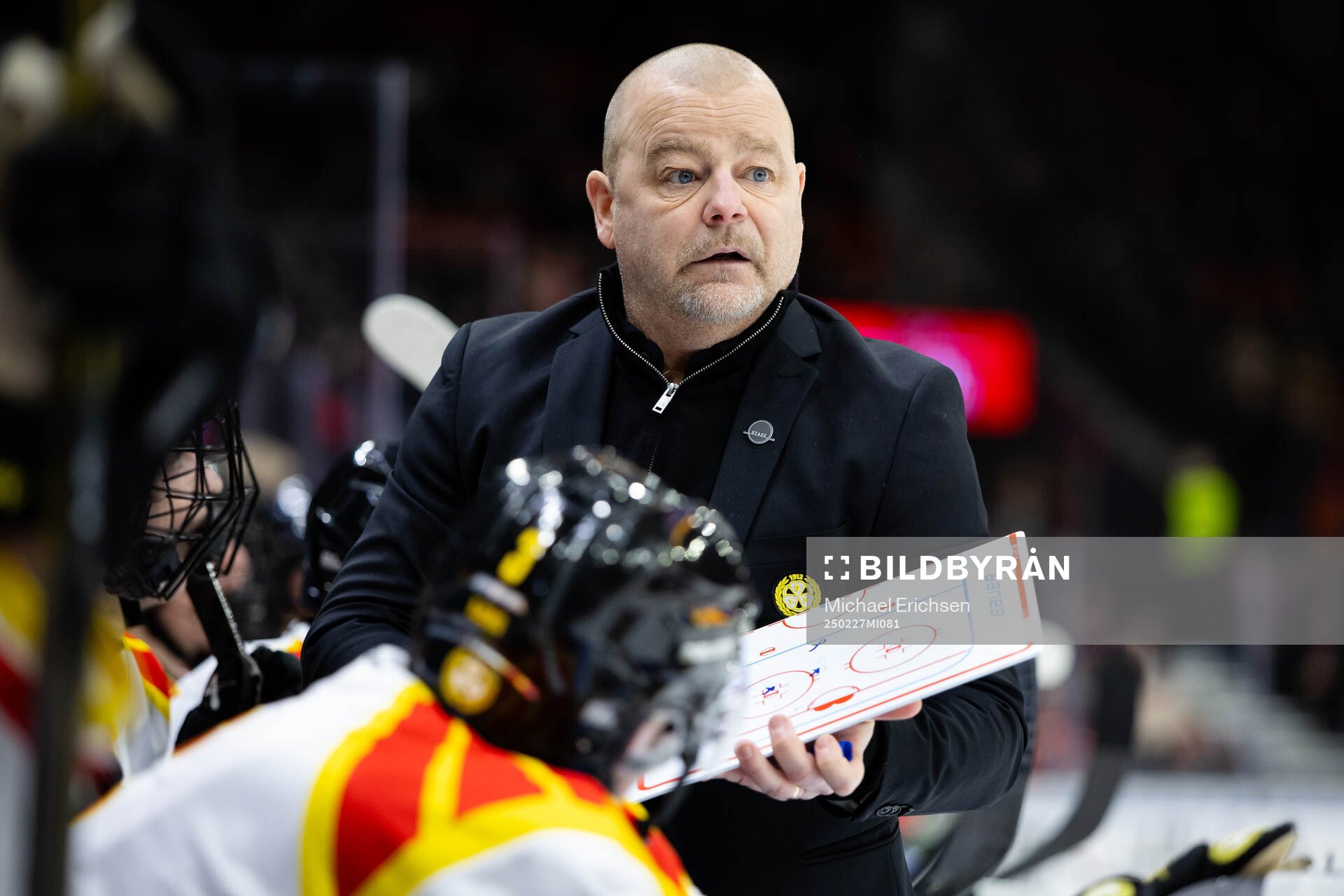 Brynäs tränare Niklas Gällstedt