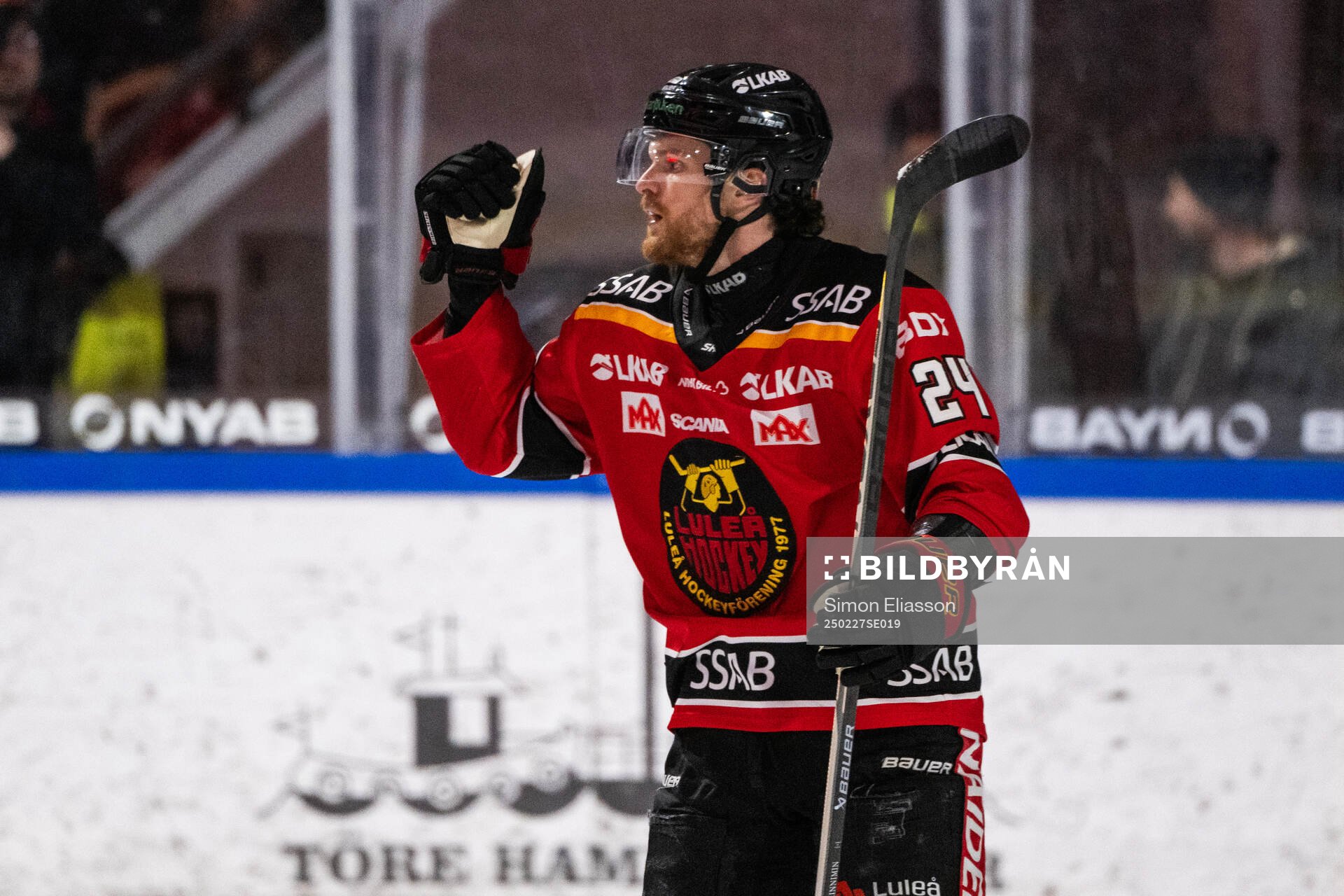 Luleås Brendan Shinnimin jublar