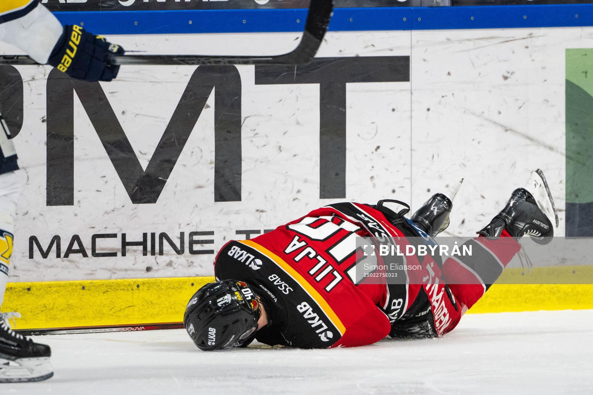 Luleås David Lilja har ont
