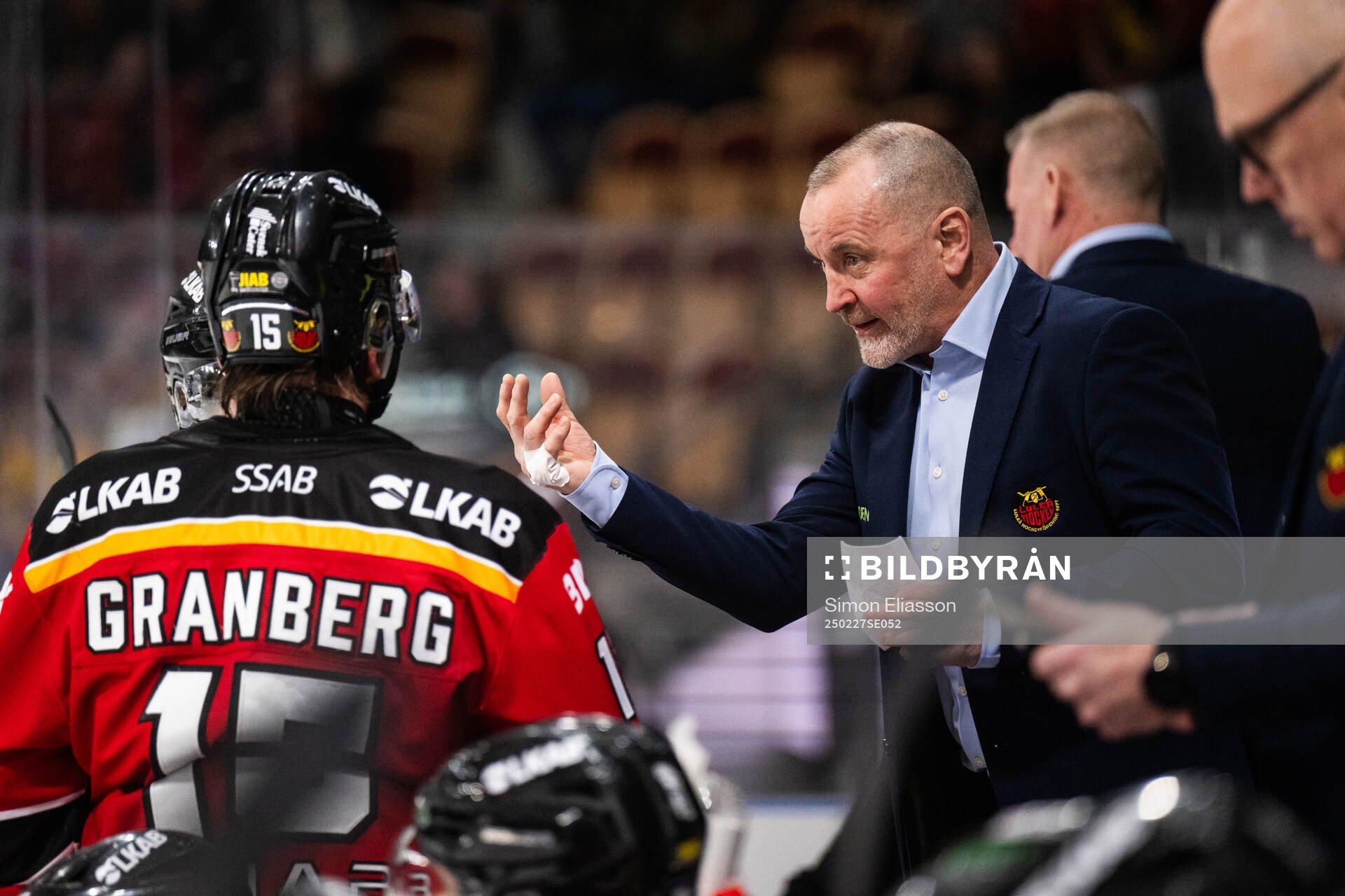 Luleås tränare Thomas Berglund