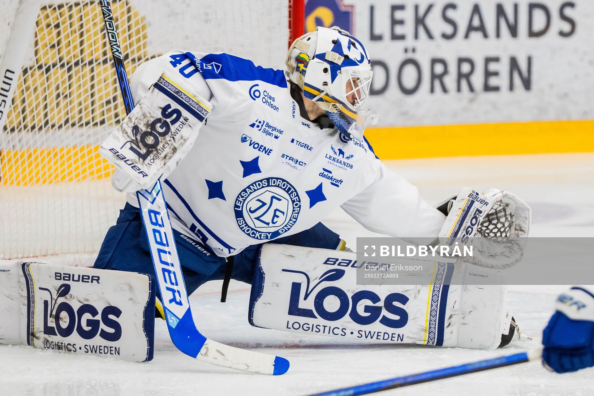 Leksands målvakt Mantas Armalis