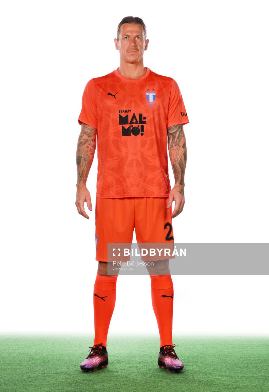 Malmö FFs målvakt Johan Dahlin