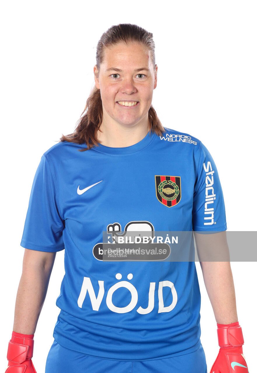 Brommapojkarnas målvakt Emilia Johansson