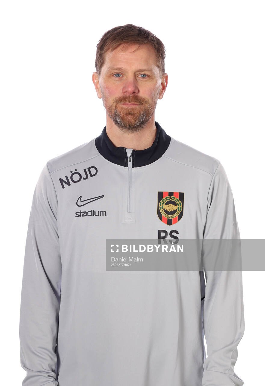 Brommapojkarnas övergångstränare Roger Sandberg
