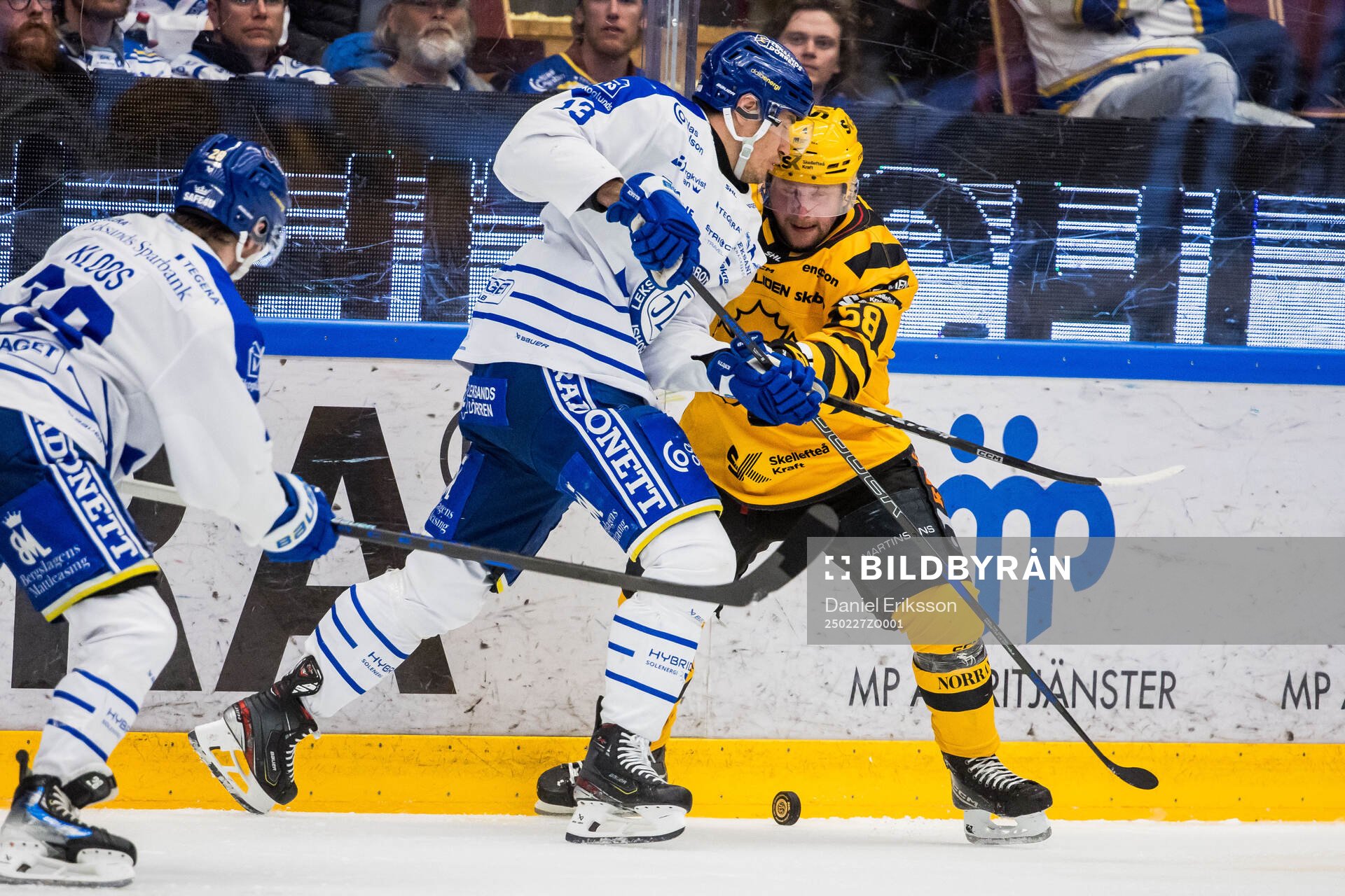 Leksands Jon Knuts och Skellefteås Oskar Nilsson