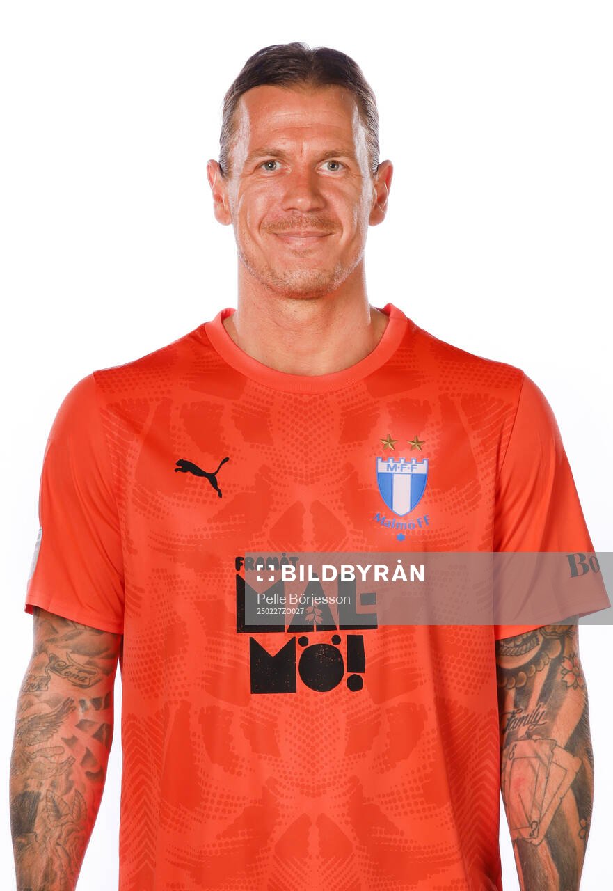 Malmö FFs målvakt Johan Dahlin