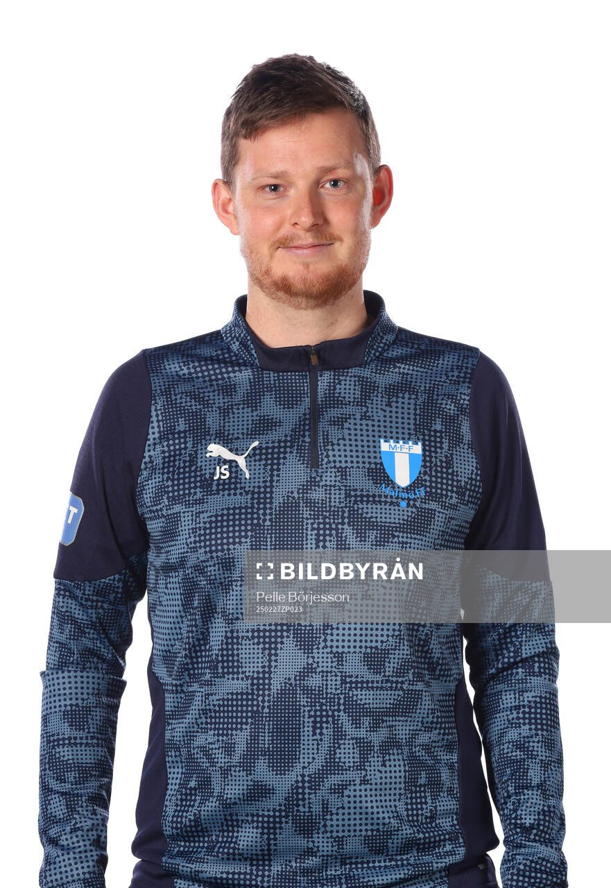 Malmö FFs analytiker James Slaughter