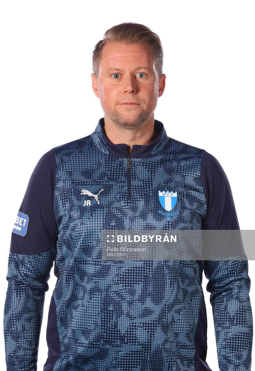 Malmö FFs sjukgymnast Jesper Robertsson