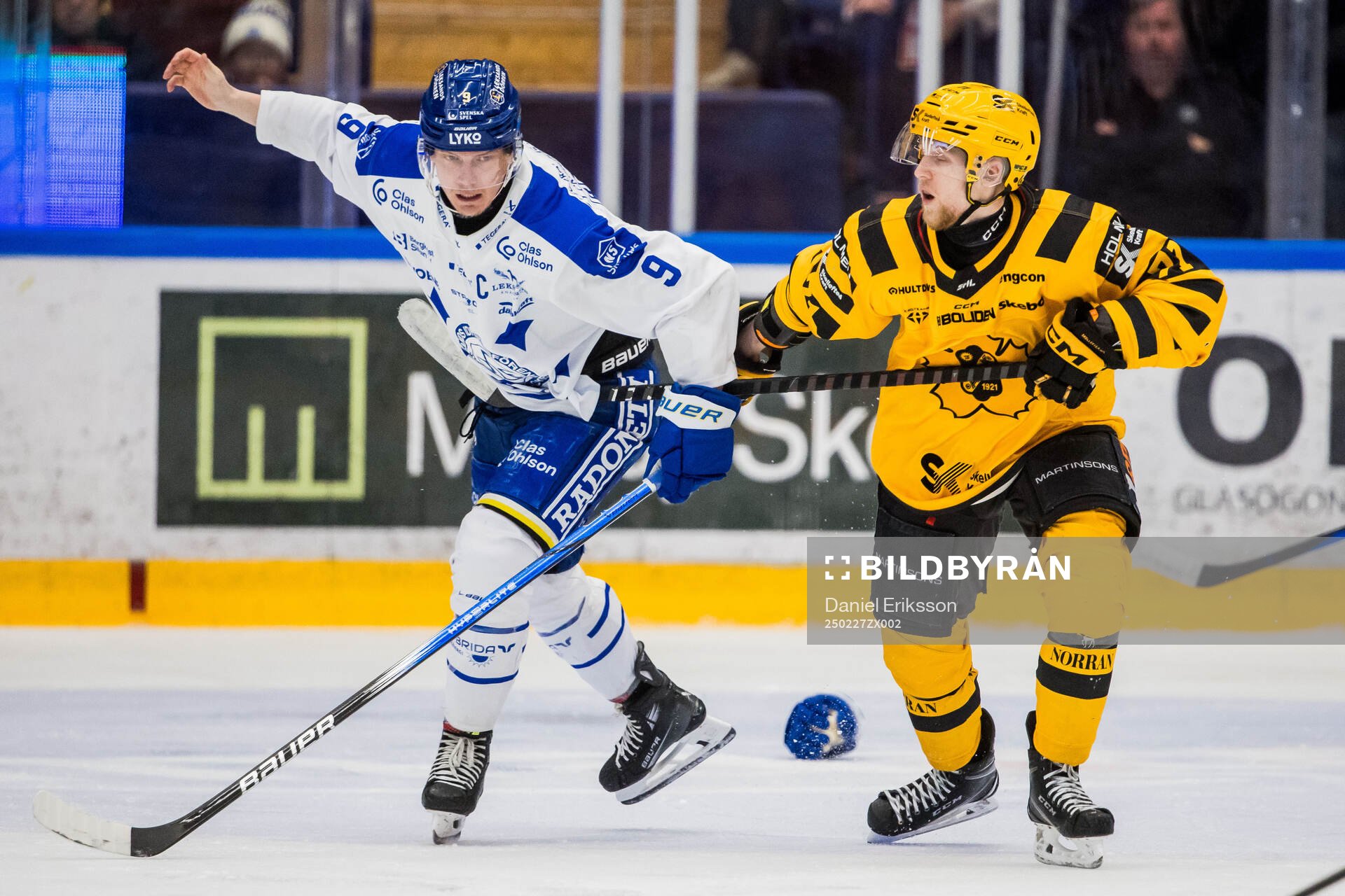 Leksands Patrik Zackrisson och Skellefteås Jonathan