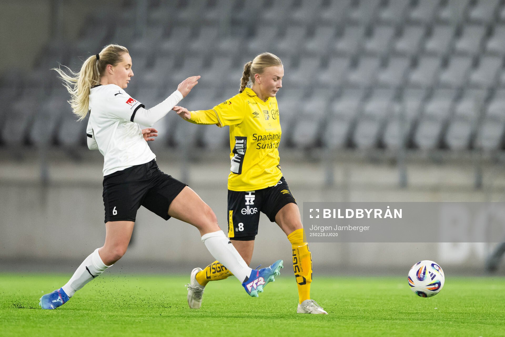 Häckens Filippa Mellingsäter och Elfsborgs Linn Sångberg