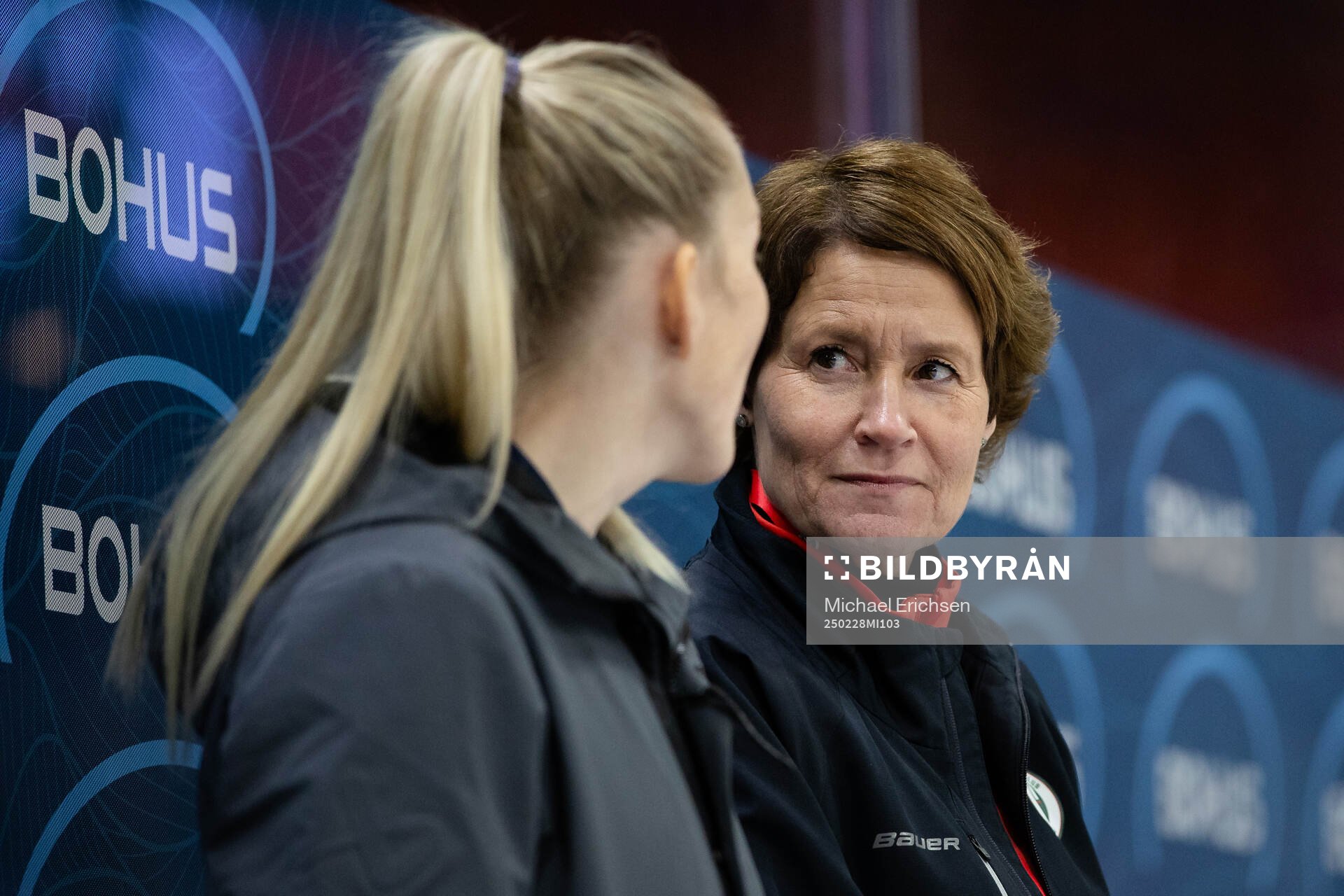 Frölundas sportchef Kim Martin Hasson och mentala coach