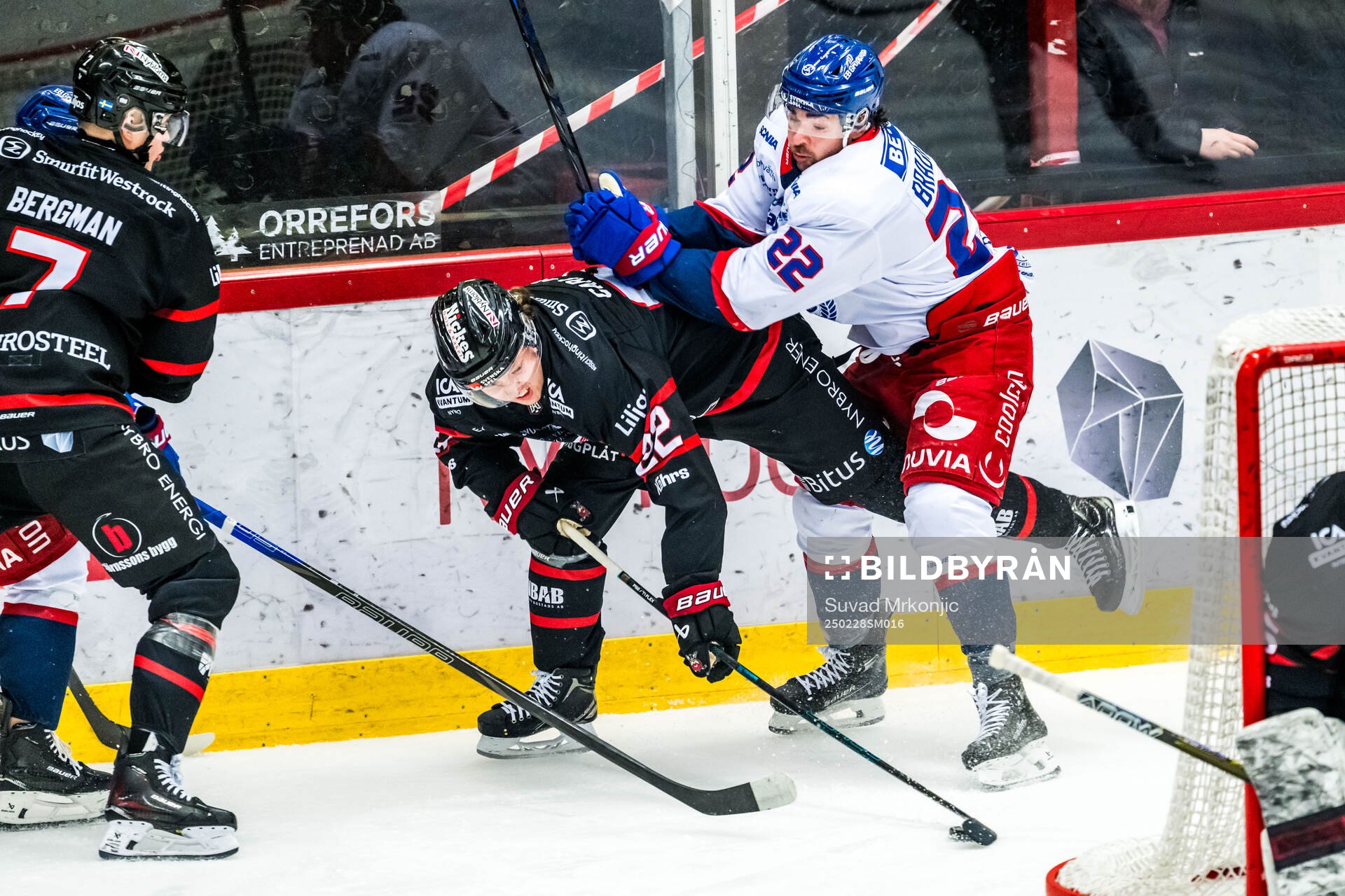 Nybros Kalle Carlsson och Oskarshamns Erik Reed Bradford
