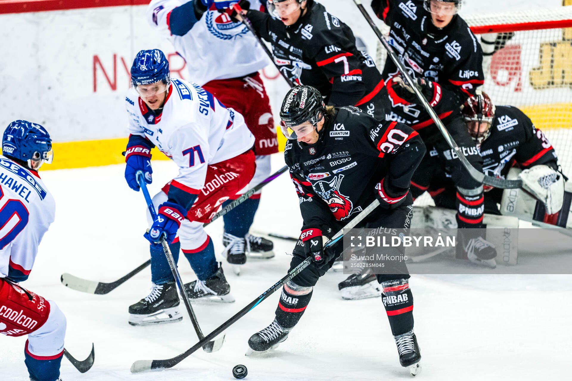 Oskarshamns Filip Sveningsson och Nybros Juho Liuksiala
