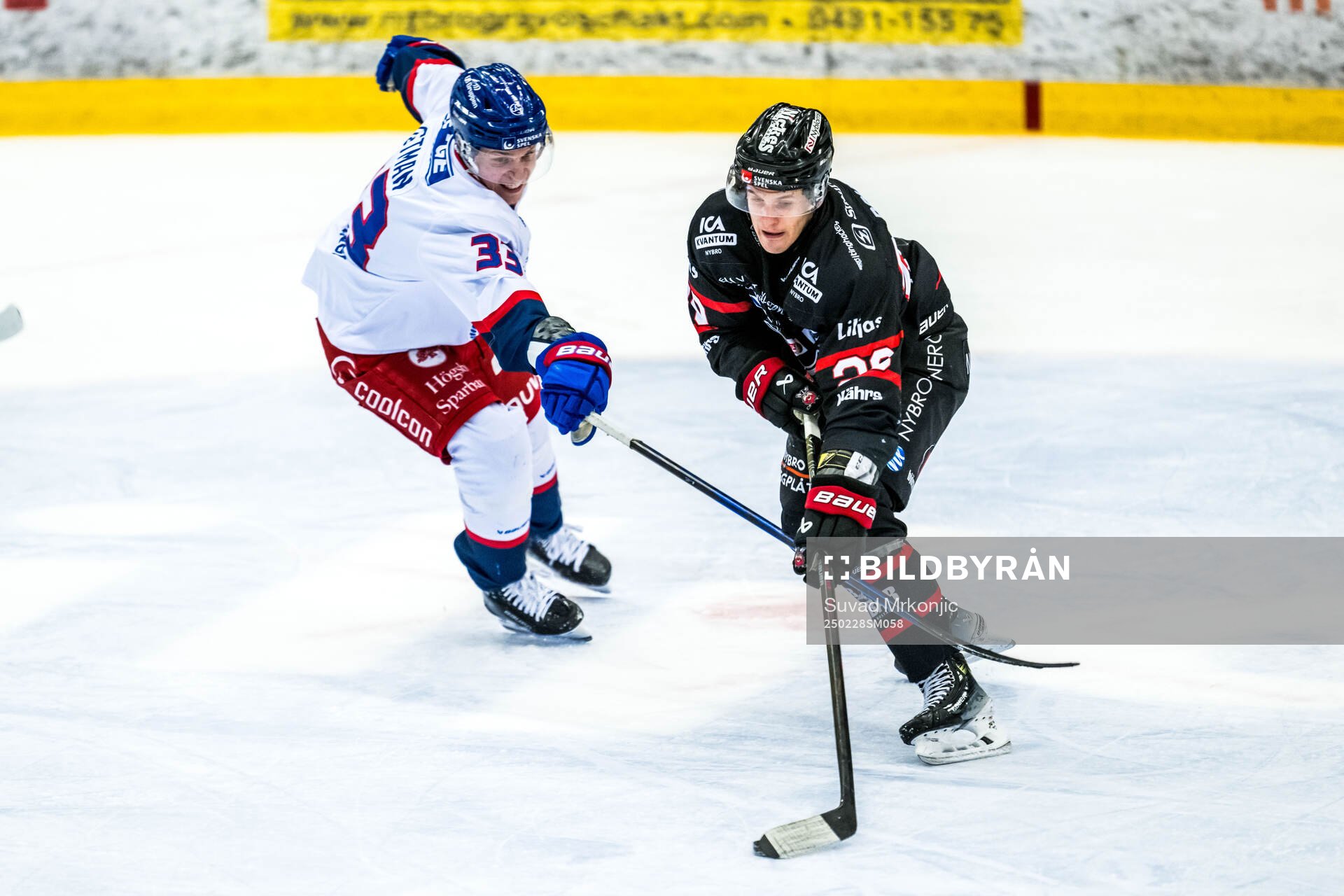 Oskarshamns Ludvig Östman och Nybros Louis Boudon