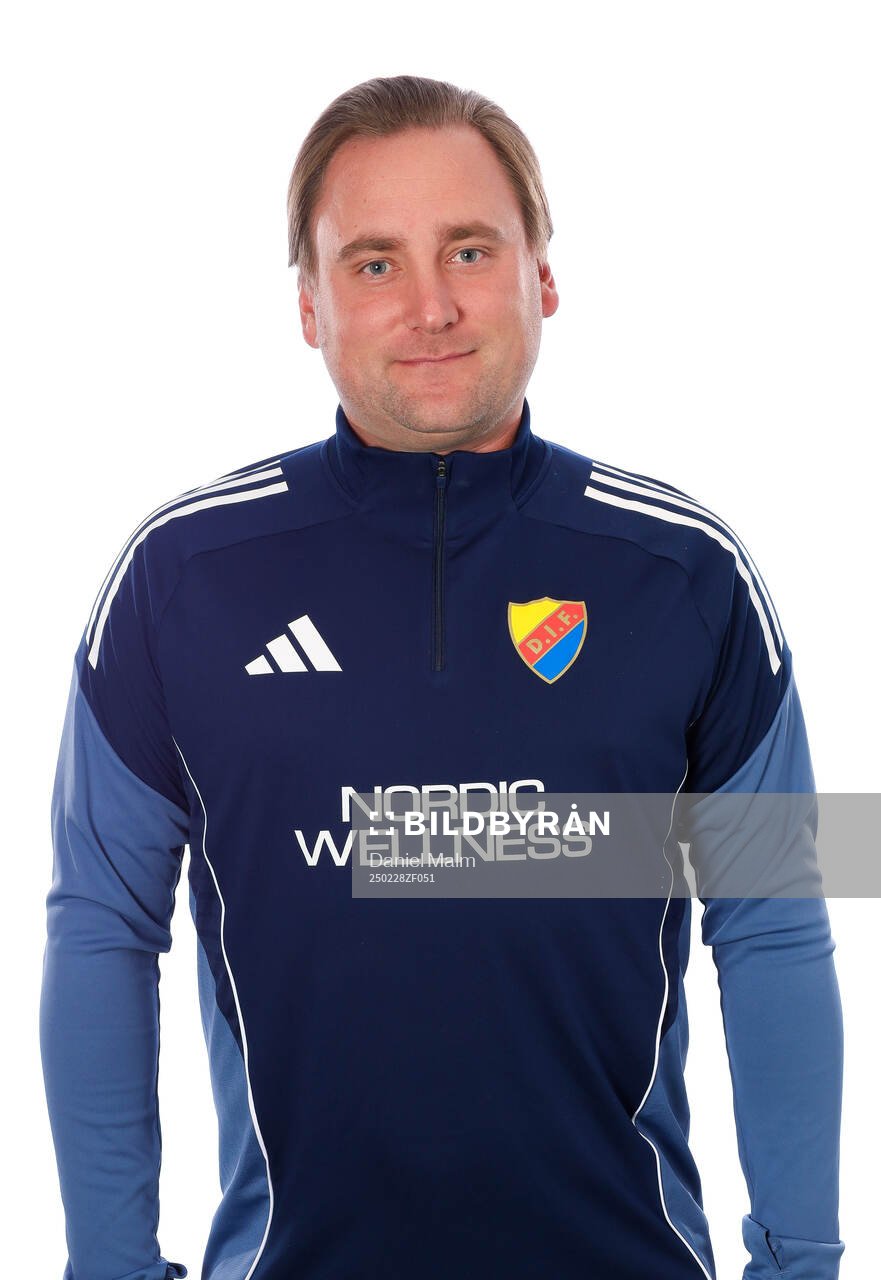 Djurgårdens assisterande tränare Hugo Berggren