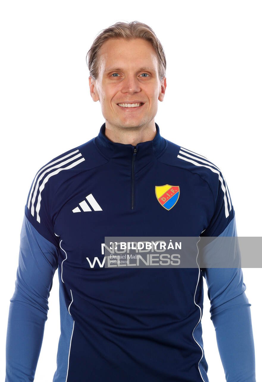 Djurgårdens naprapat Anton Hagberg