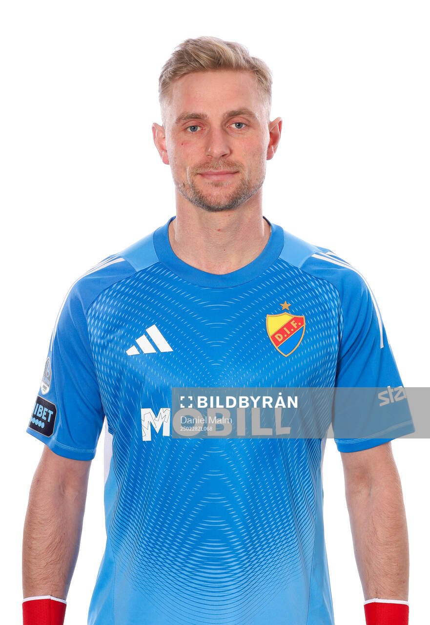 Djurgårdens målvakt Jacob Rinne