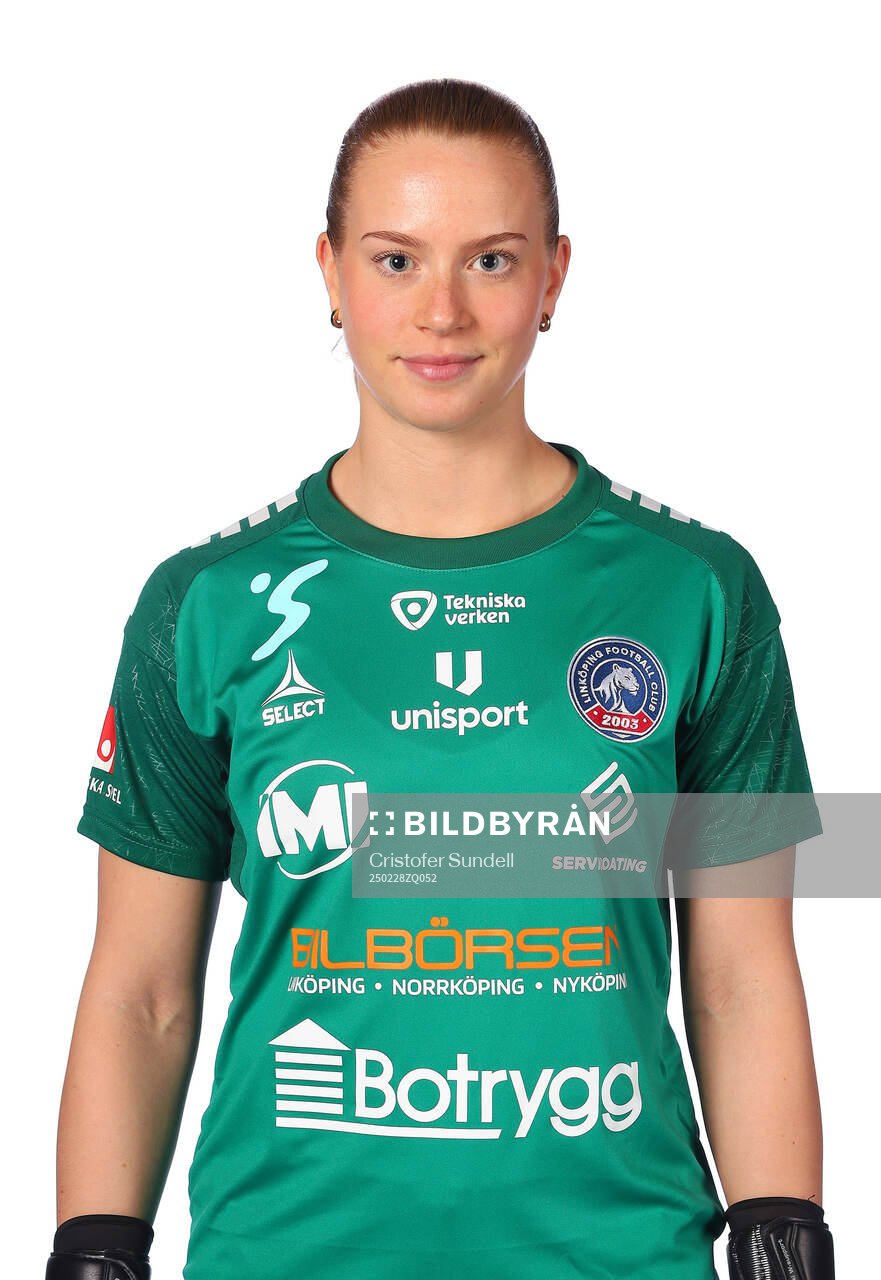 Linköpings målvakt Clara Wiklund