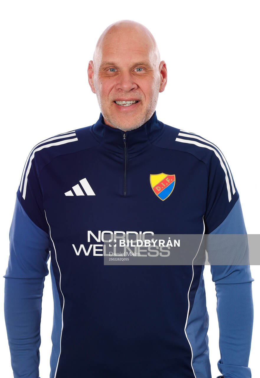 Djurgårdens materialförvaltare Patrik Eklöf