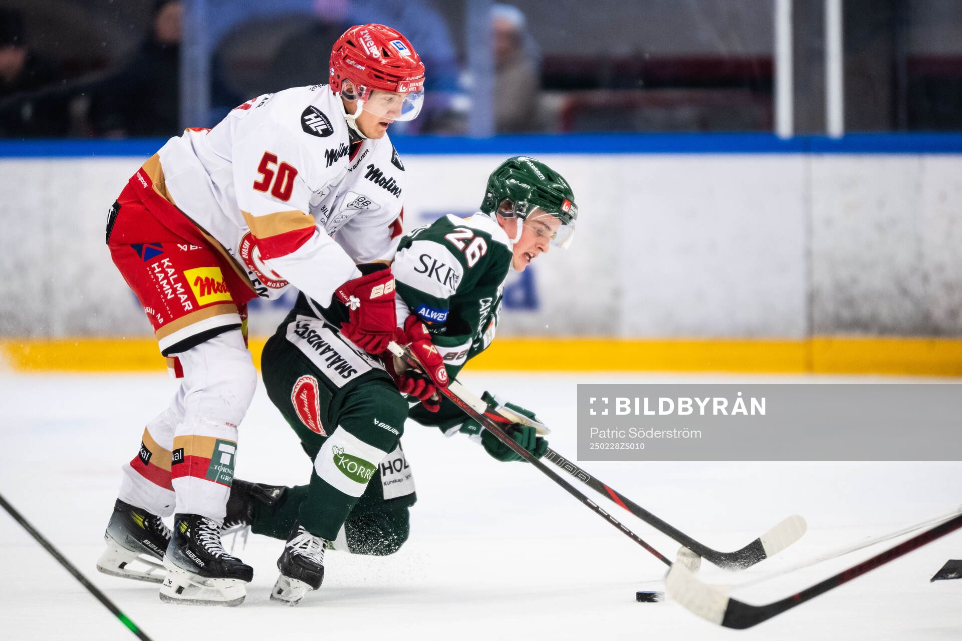 Kalmars Veikko Loimaranta och Tingsryds Isak Hellerstedt