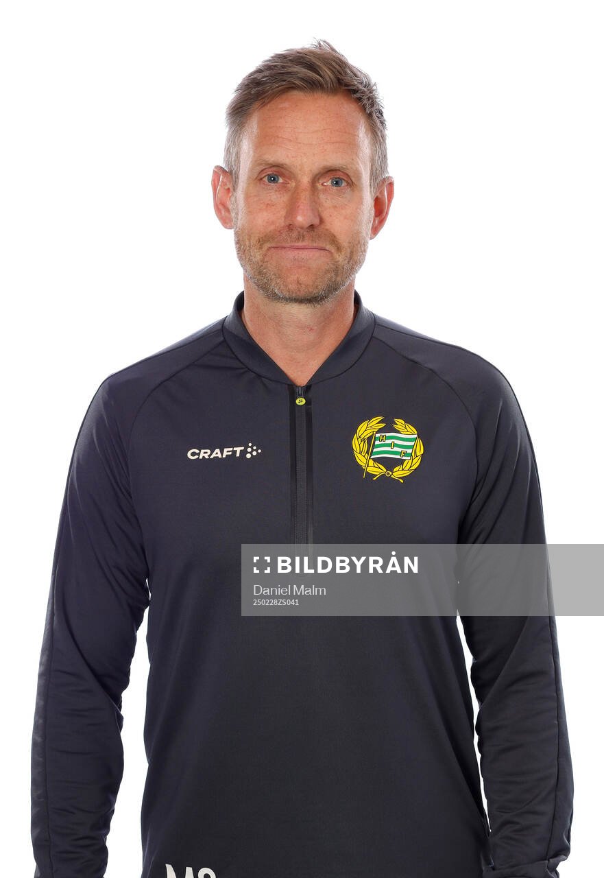 Hammarbys tränare Martin Sjögren