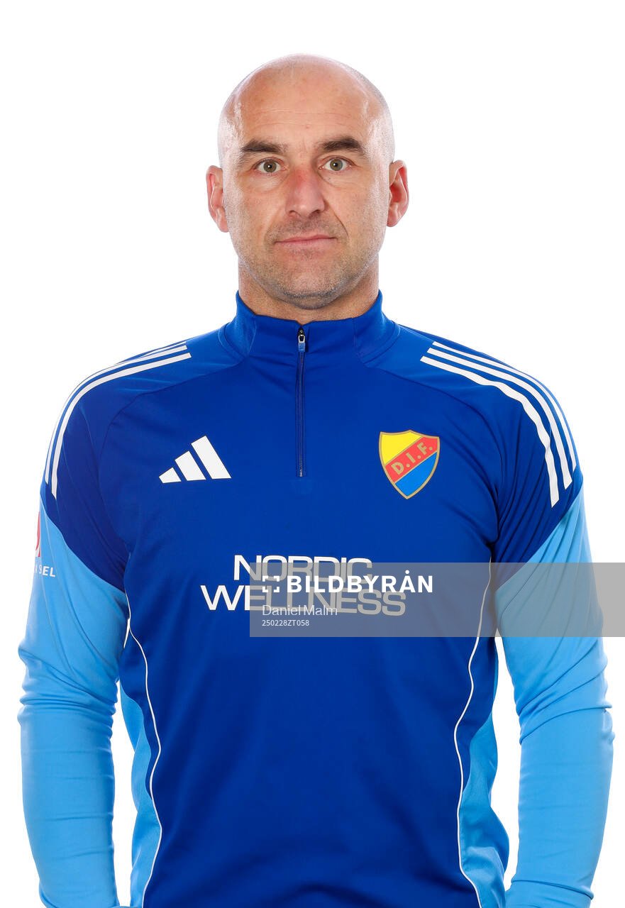 Djurgårdens målvaktstränare Aleksandar Pishovski