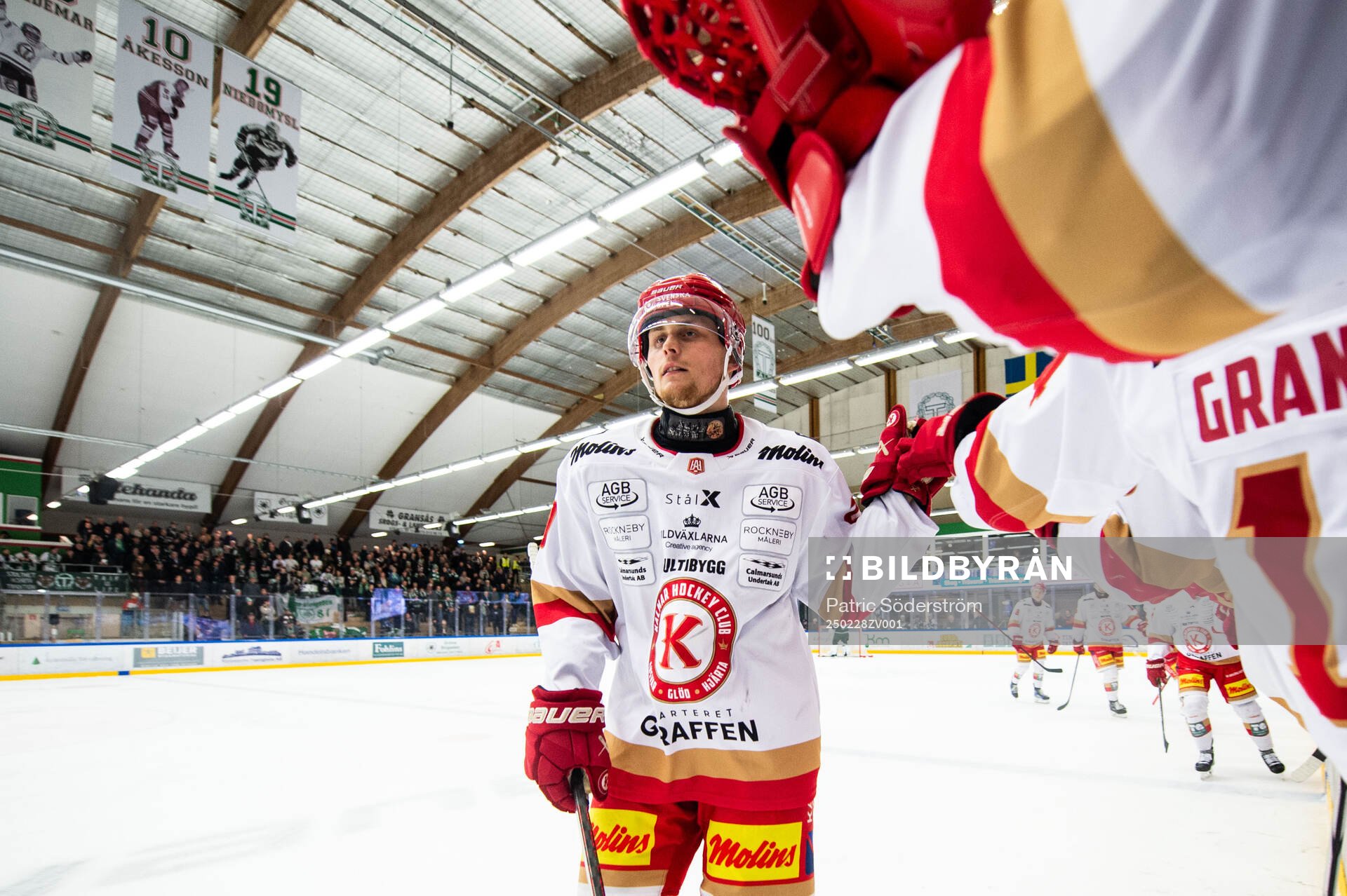 Kalmars John Dahlström jublar