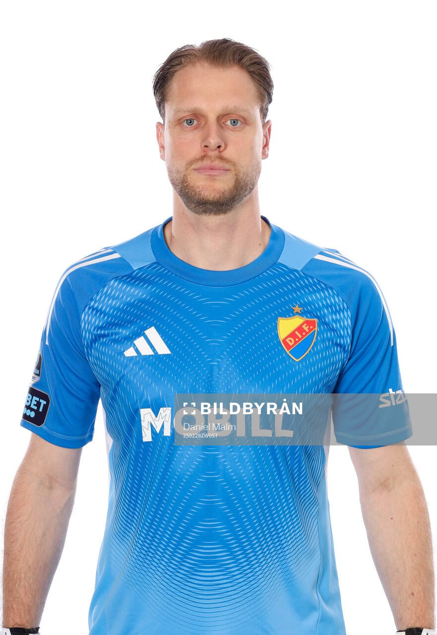 Djurgårdens målvakt Malkolm Nilsson Säfqvist