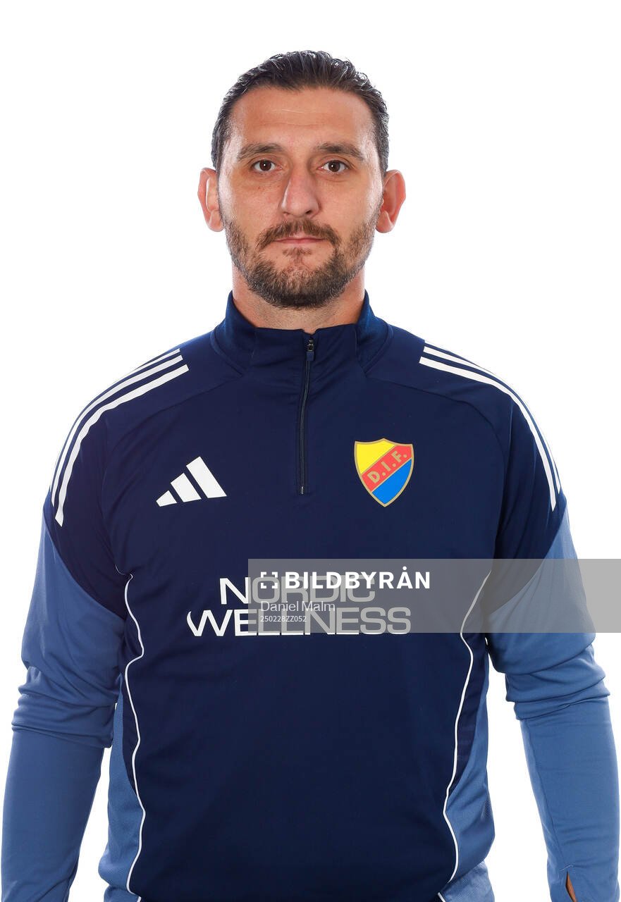 Djurgårdens transition coach Agon Mehmeti