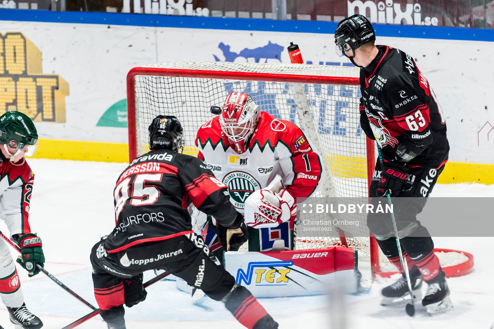 Malmö Redhawks Carl Persson och Fredrik Händemark och