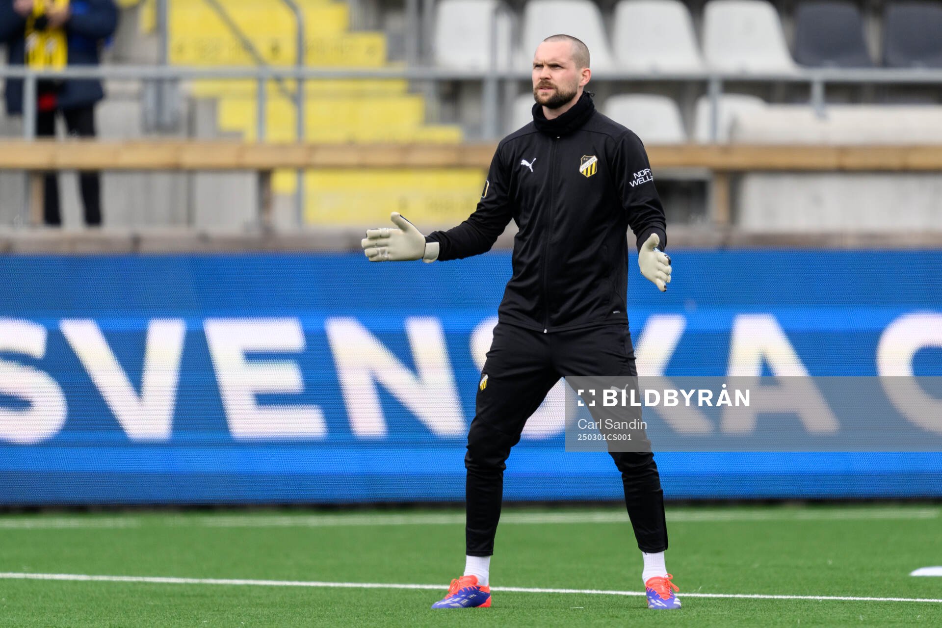 Häckens målvakt Oscar Jansson