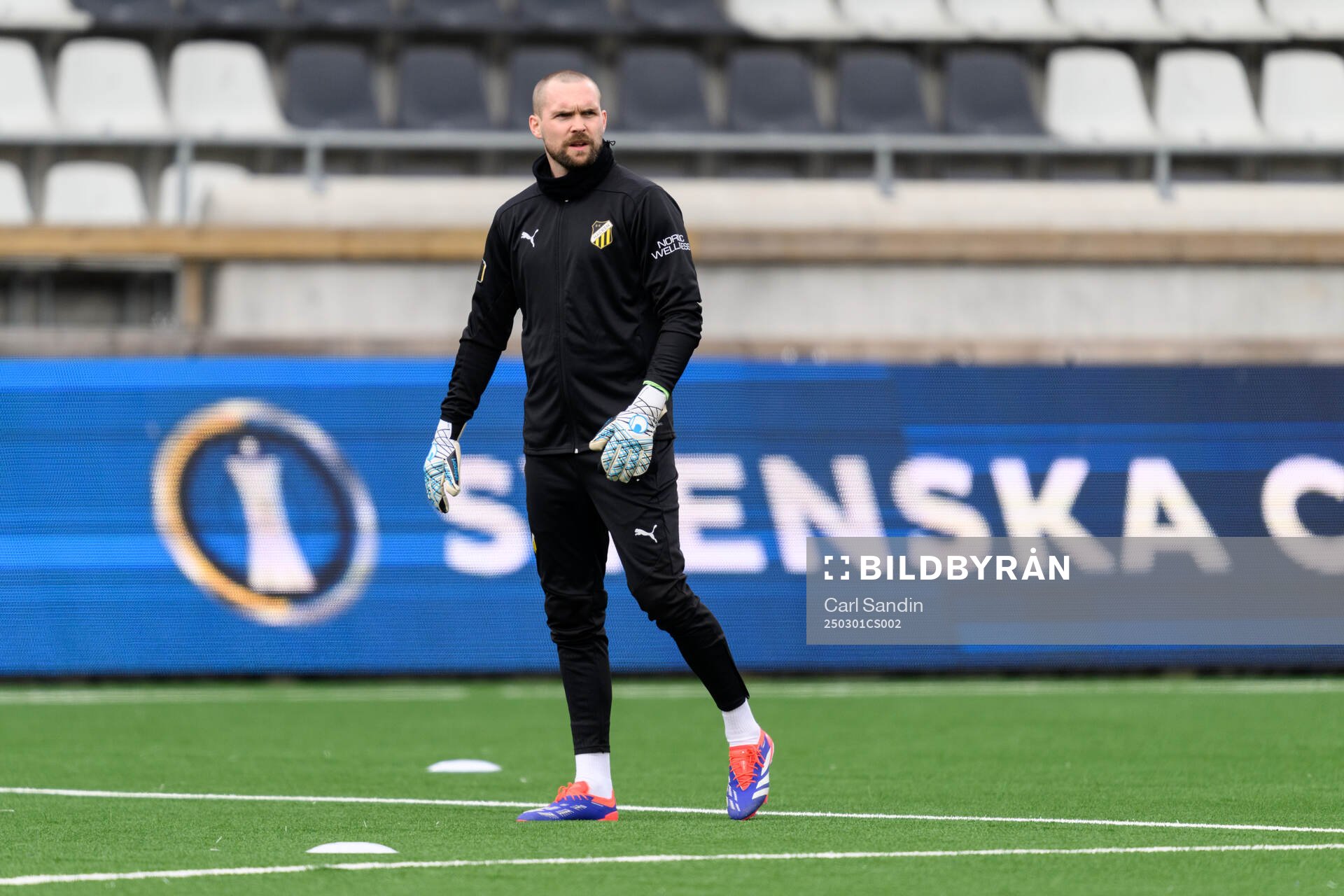 Häckens målvakt Oscar Jansson