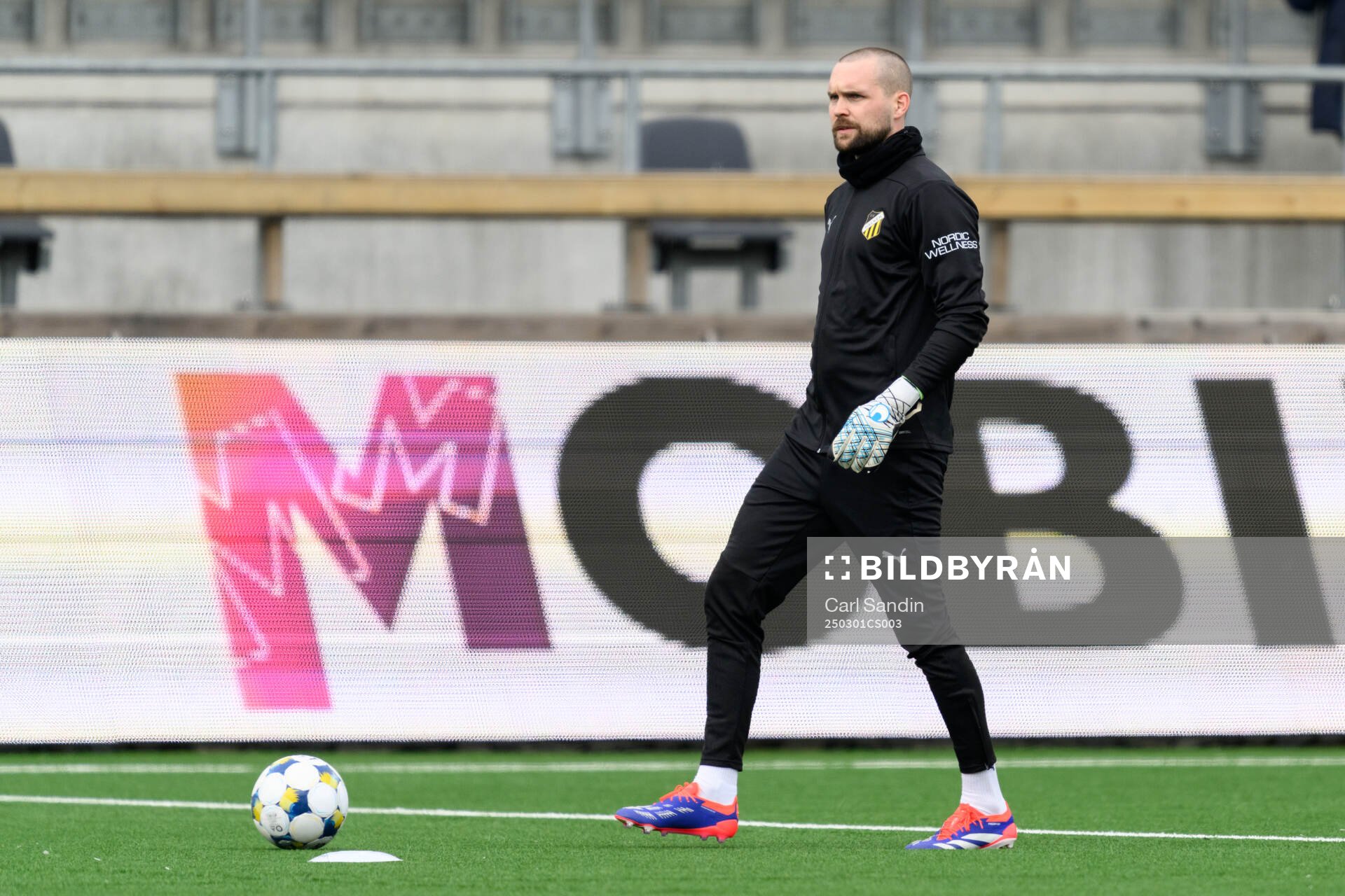Häckens målvakt Oscar Jansson