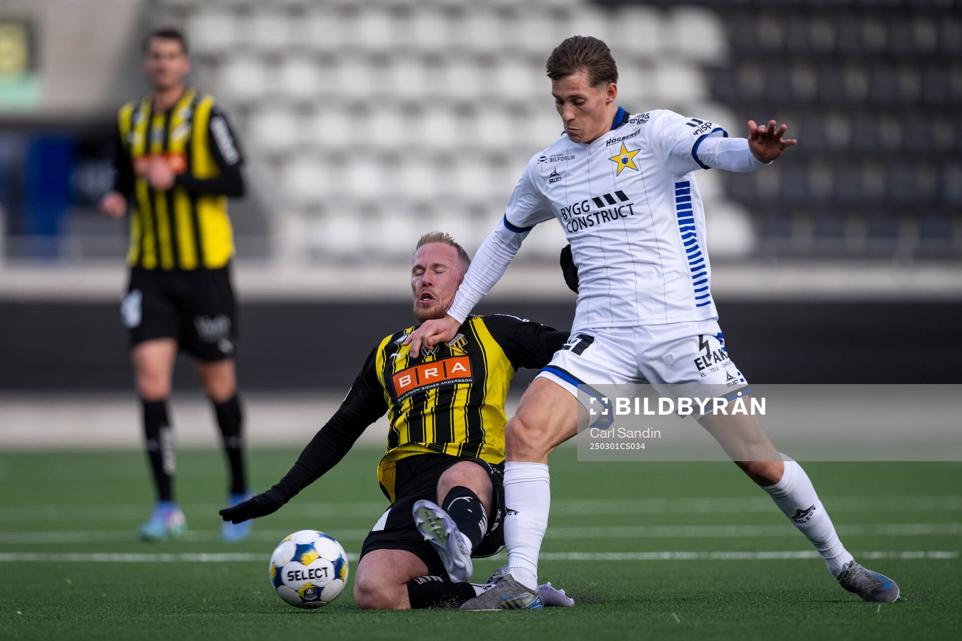 Häckens Mikkel Rygaard Jensen och Sirius Marcus Lindberg