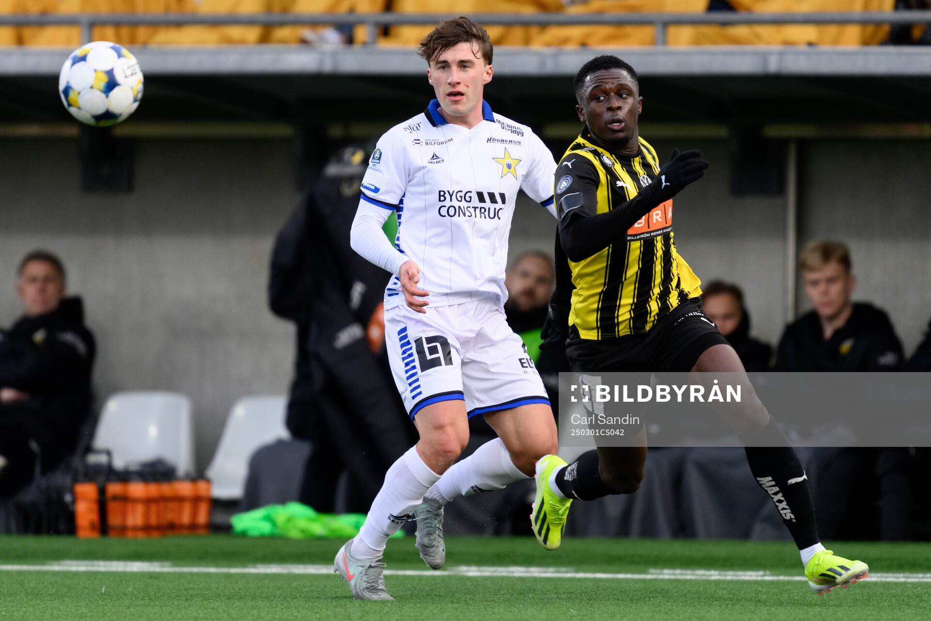 Sirius Bogdan Milovanov och Häckens Zeidane Inoussa