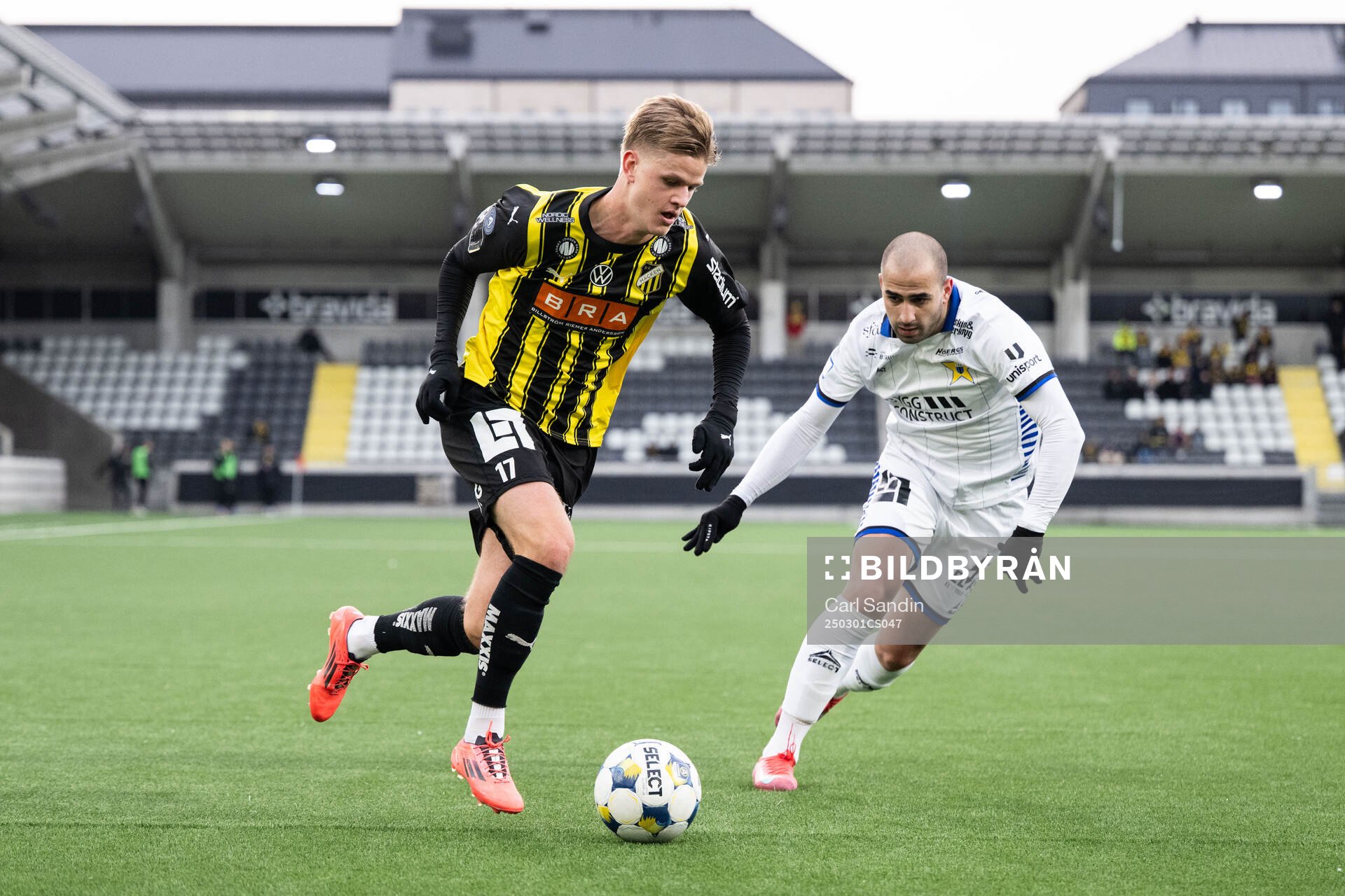 Häckens Ben Engdahl och Sirius Saba Mamatsashvili