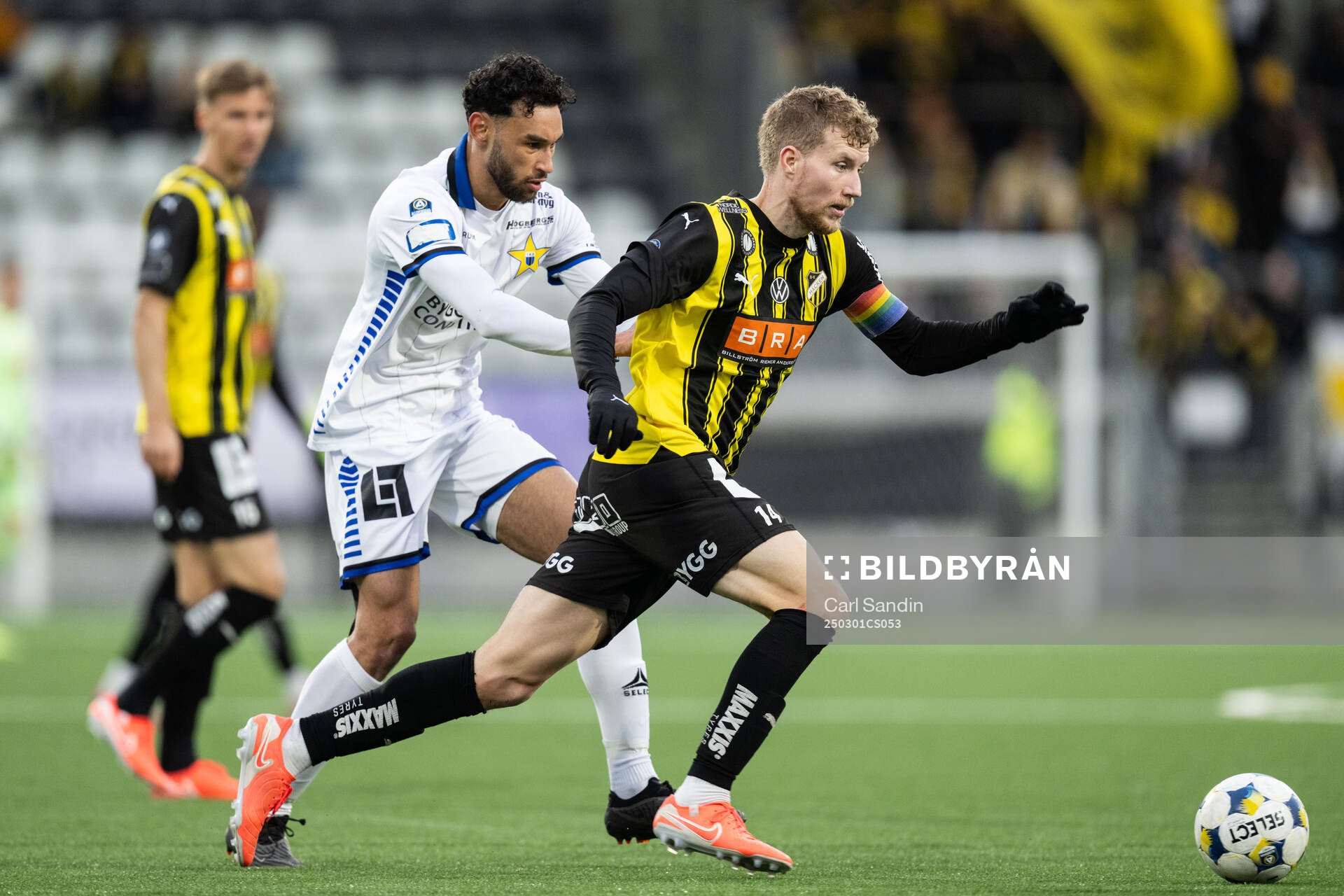 Sirius Joakim Persson och Häckens Simon Gustafson