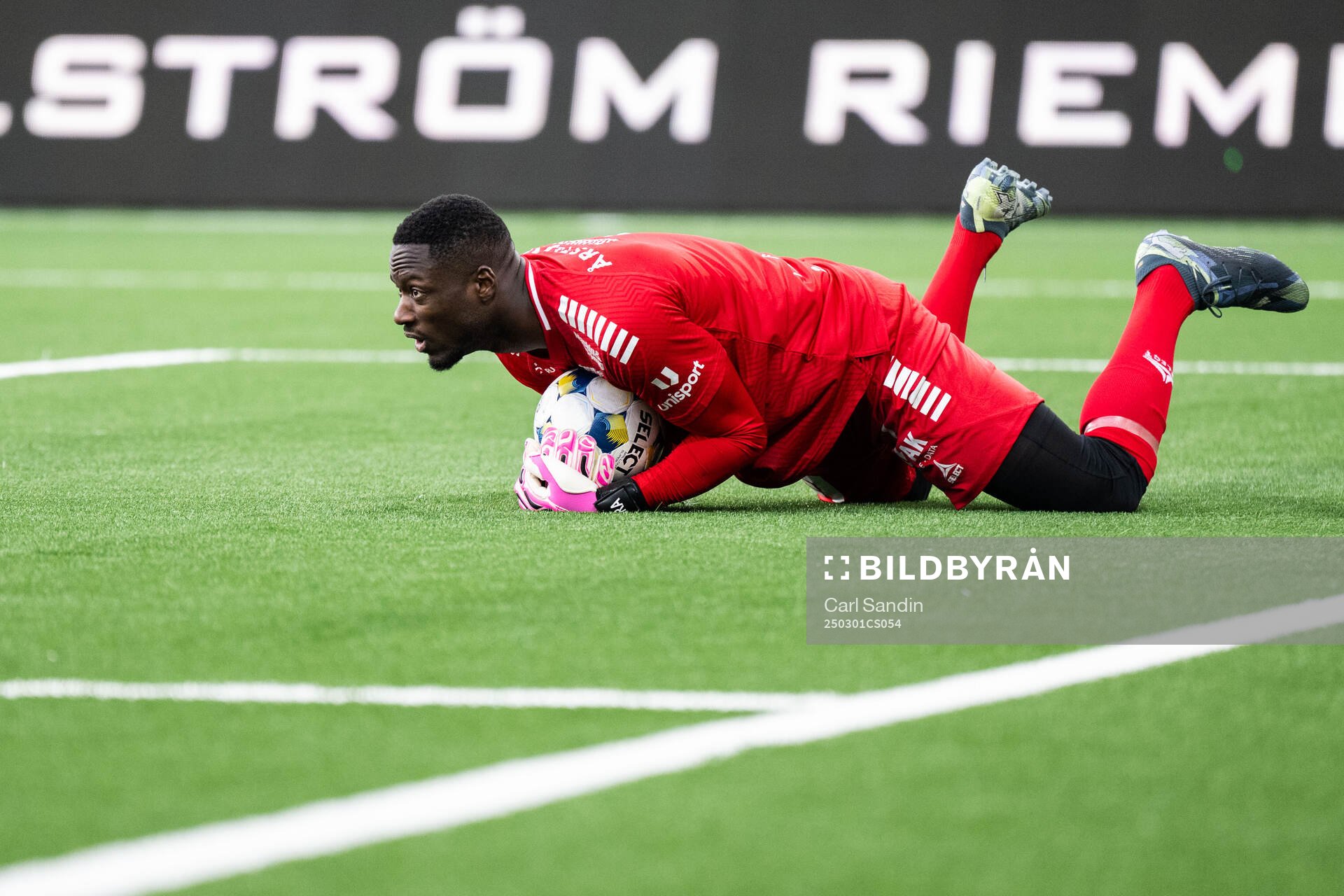 Sirius målvakt Ismael Diawara