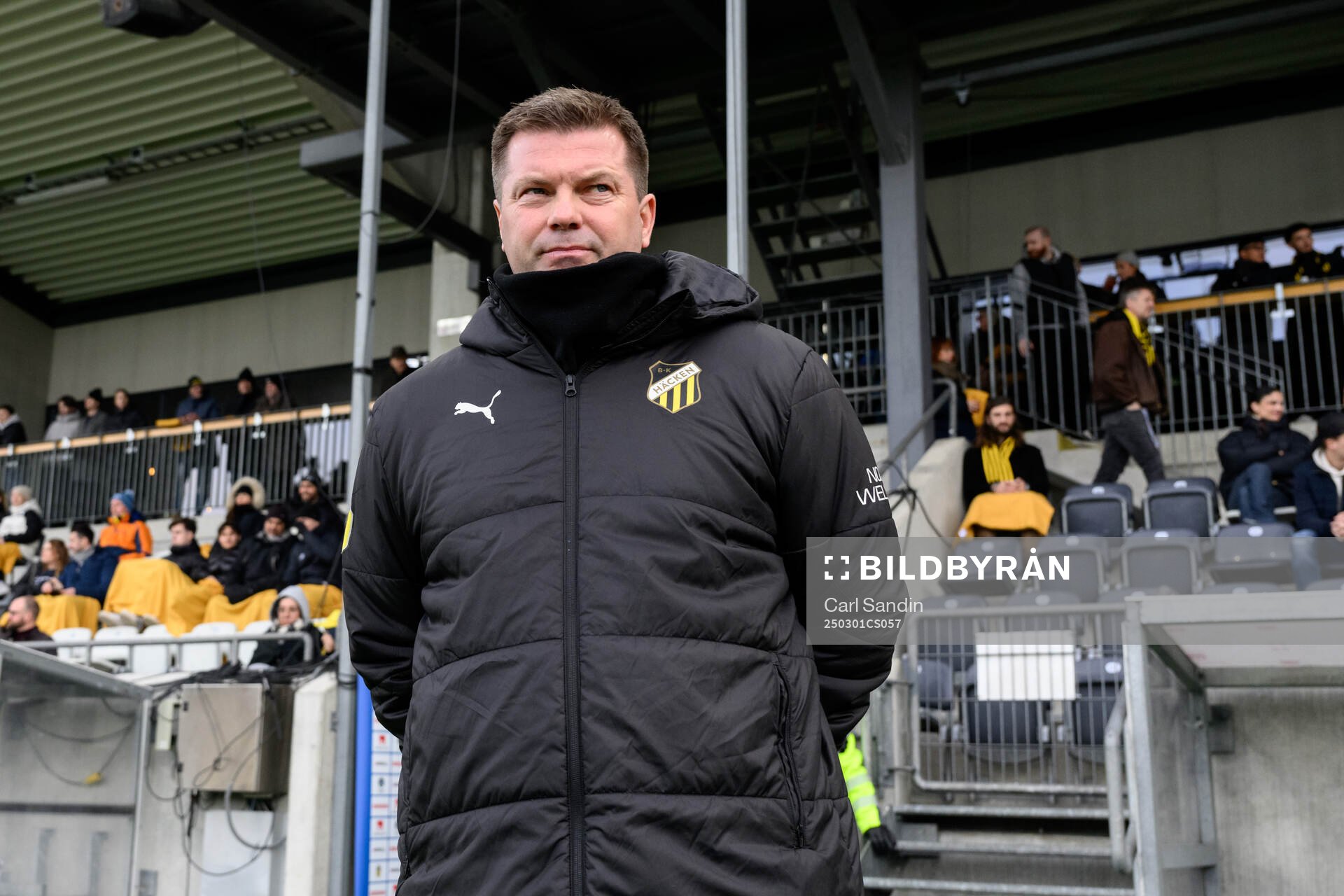 Häckens tränare Jens Gustafsson