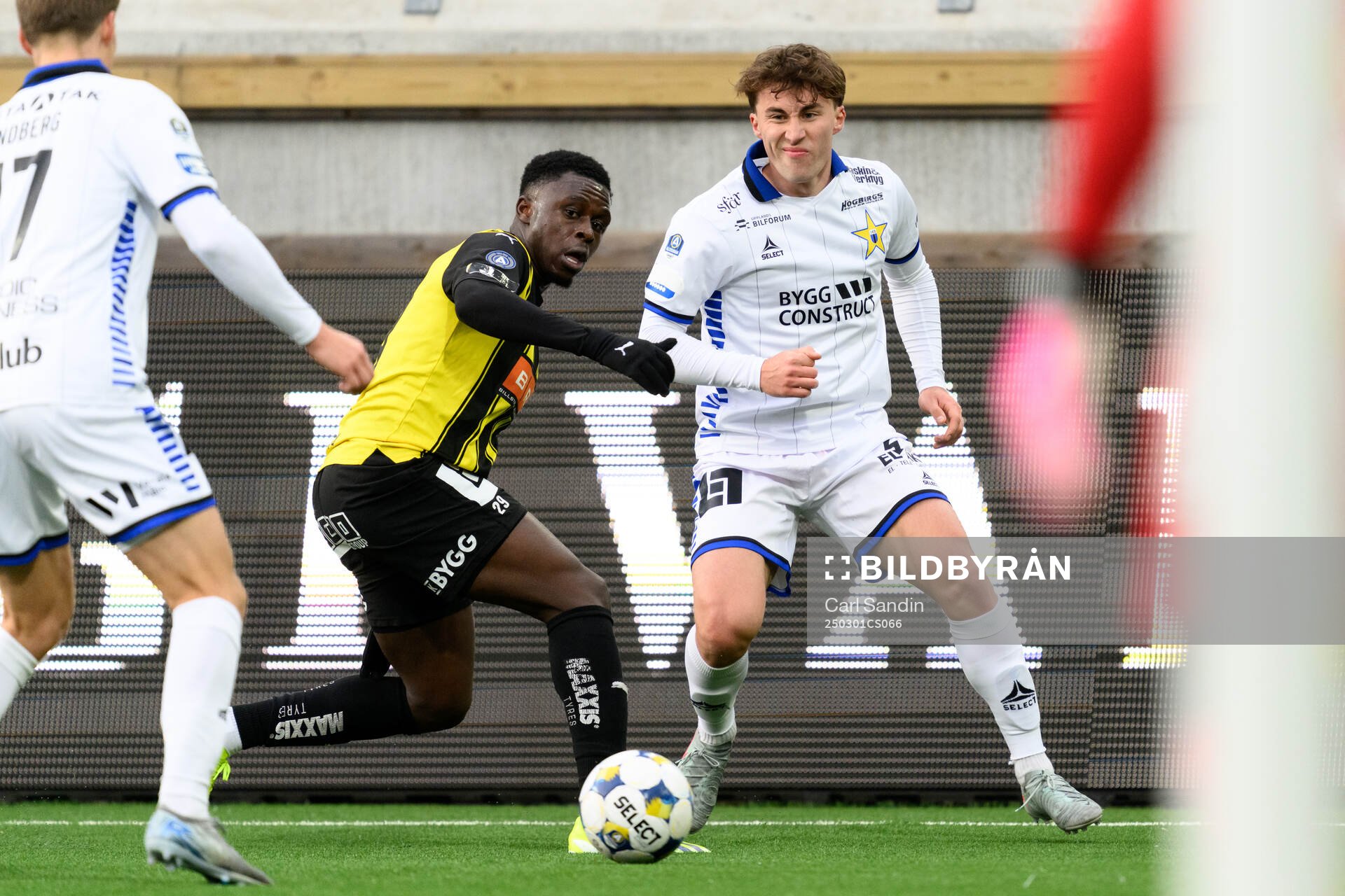 Häckens Zeidane Inoussa och Sirius Bogdan Milovanov